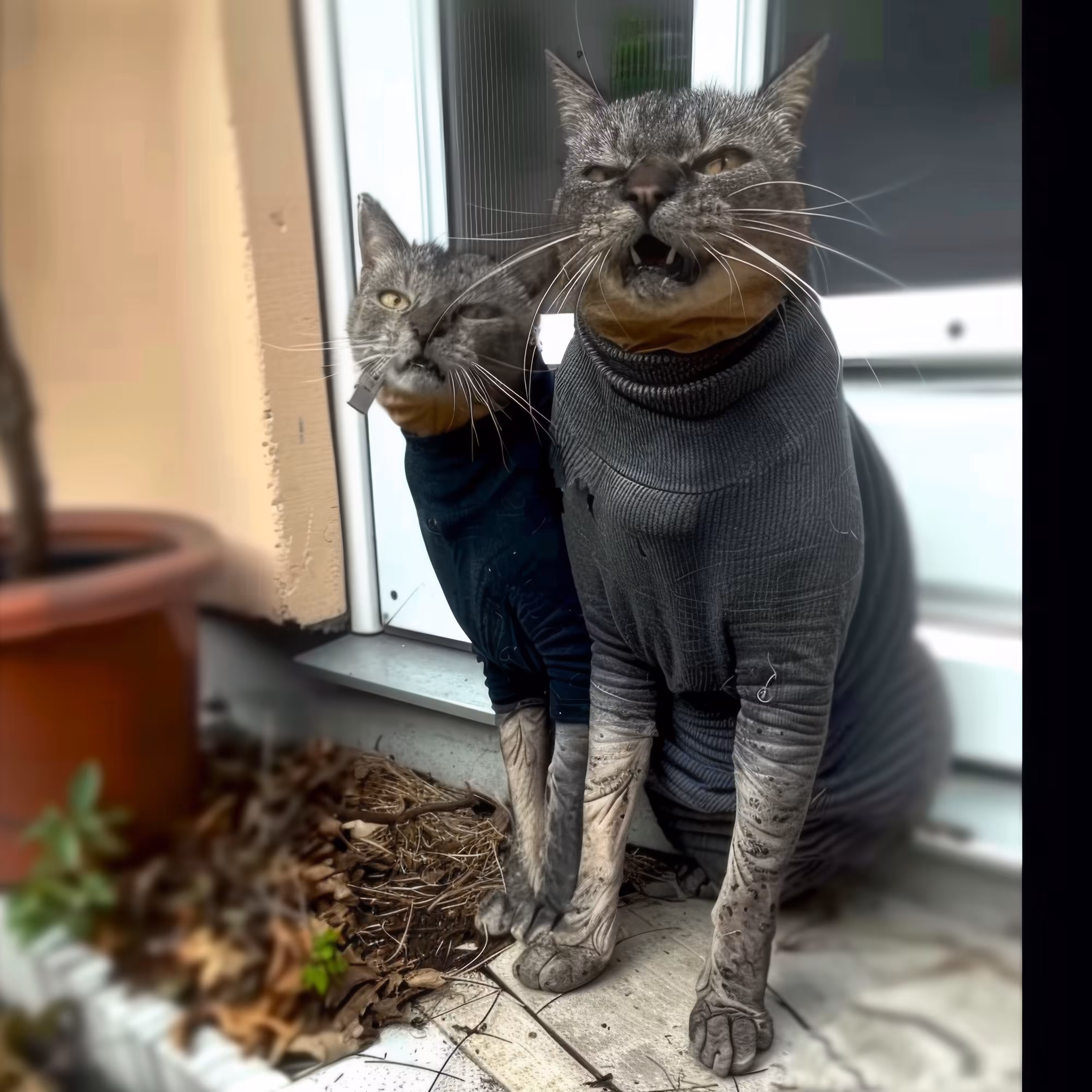 Two-Hungry-Kittens