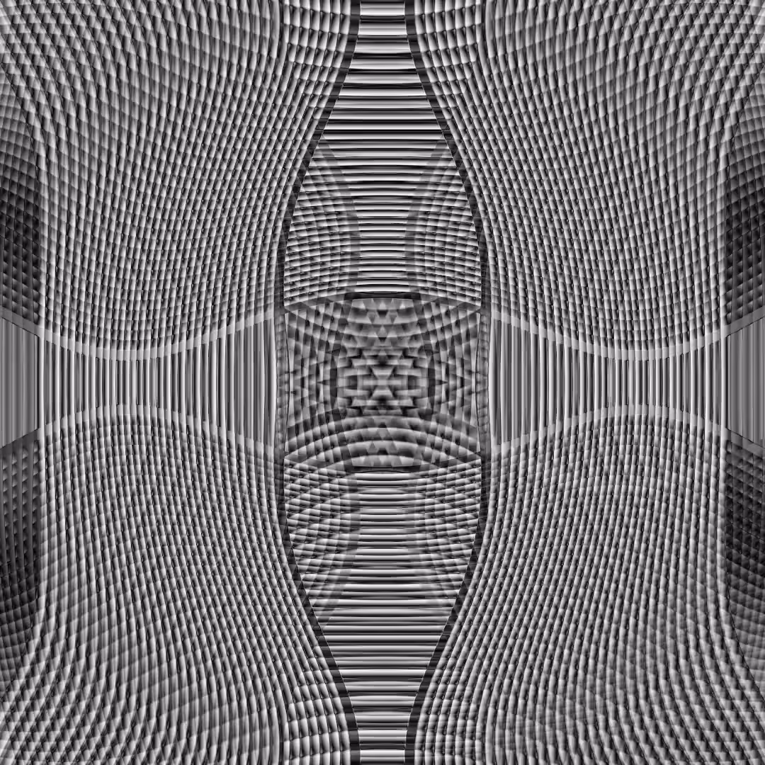 fractal dots distortion