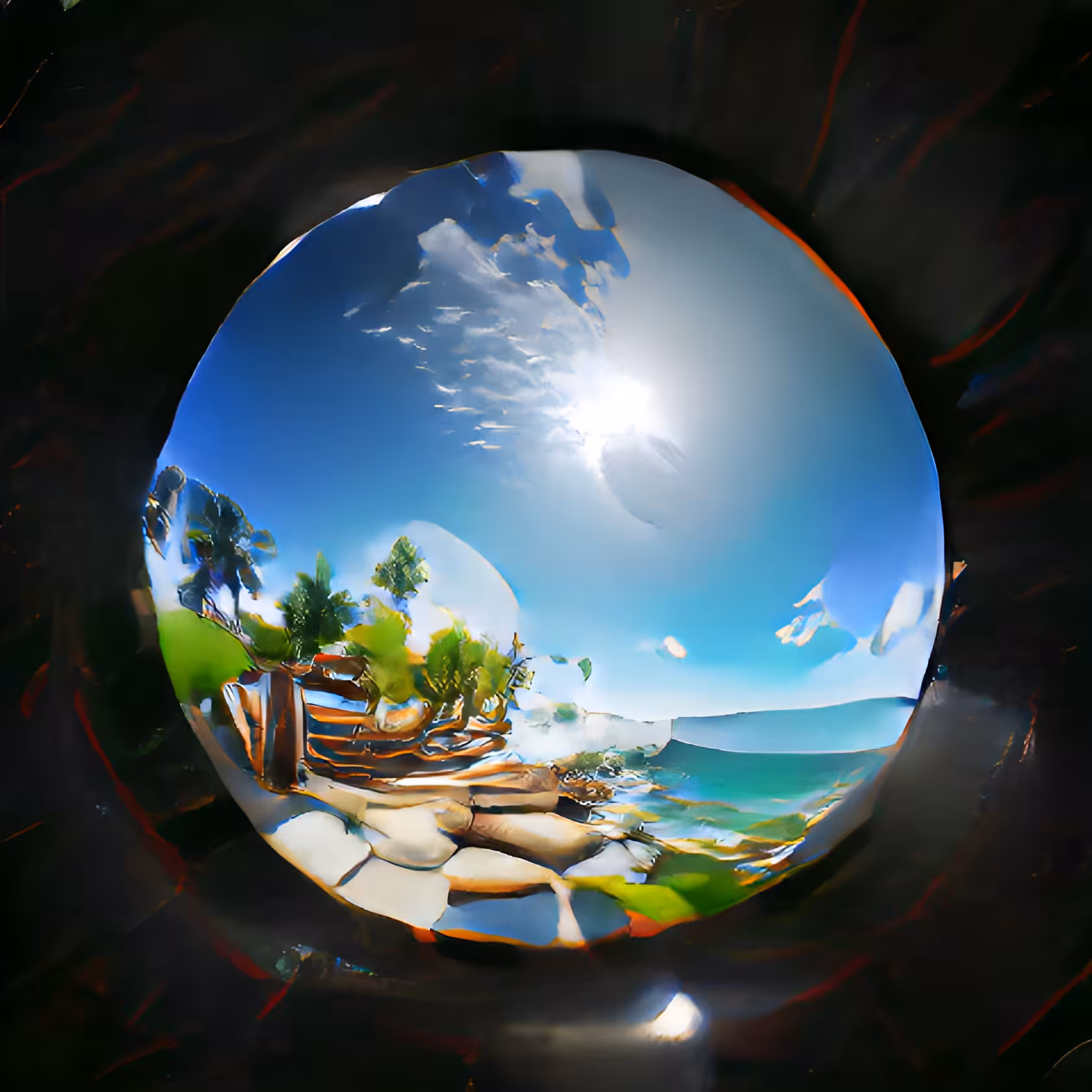 Magic Ball: The Beach #001