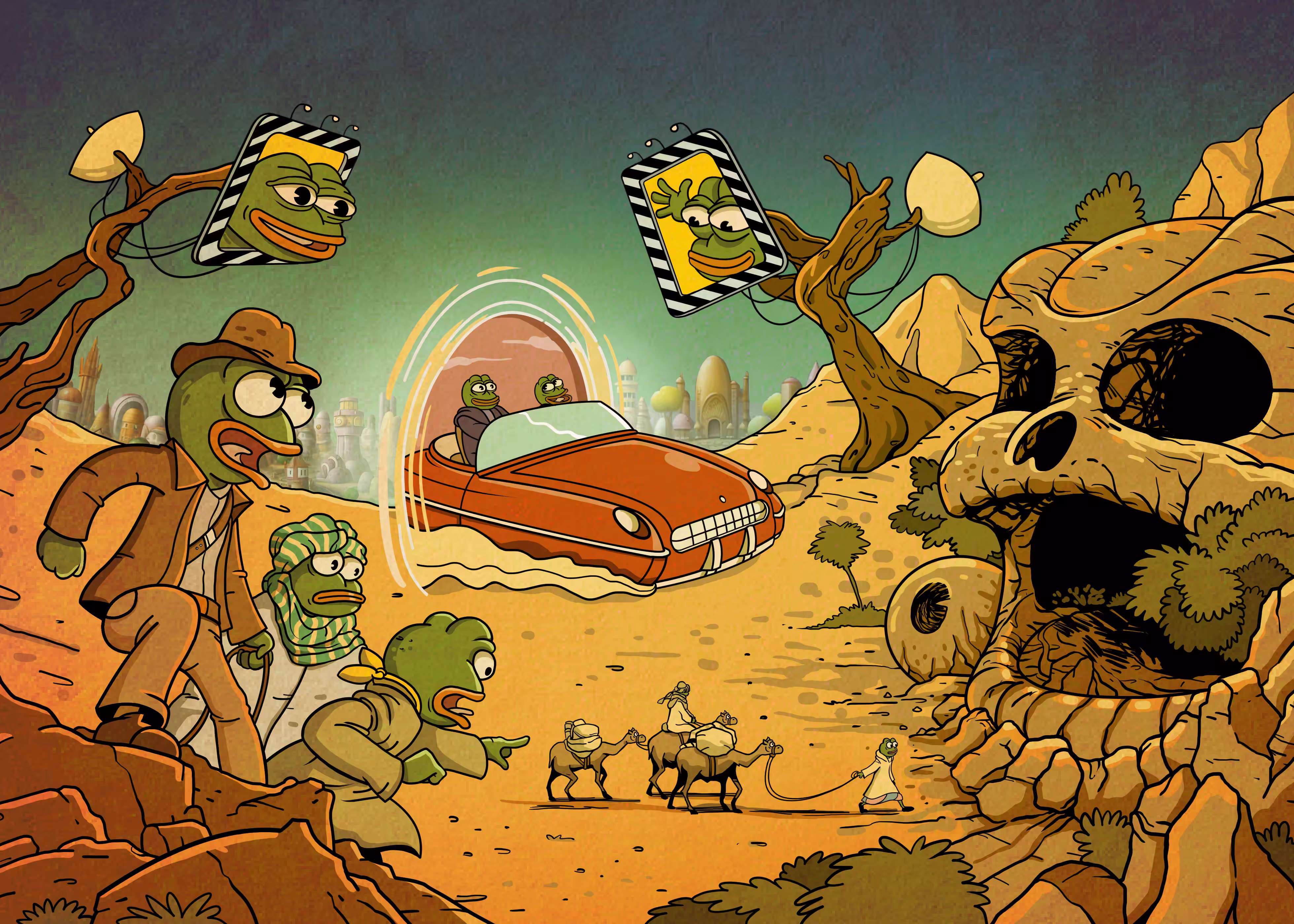 Pepe Ruins of the Metaverse