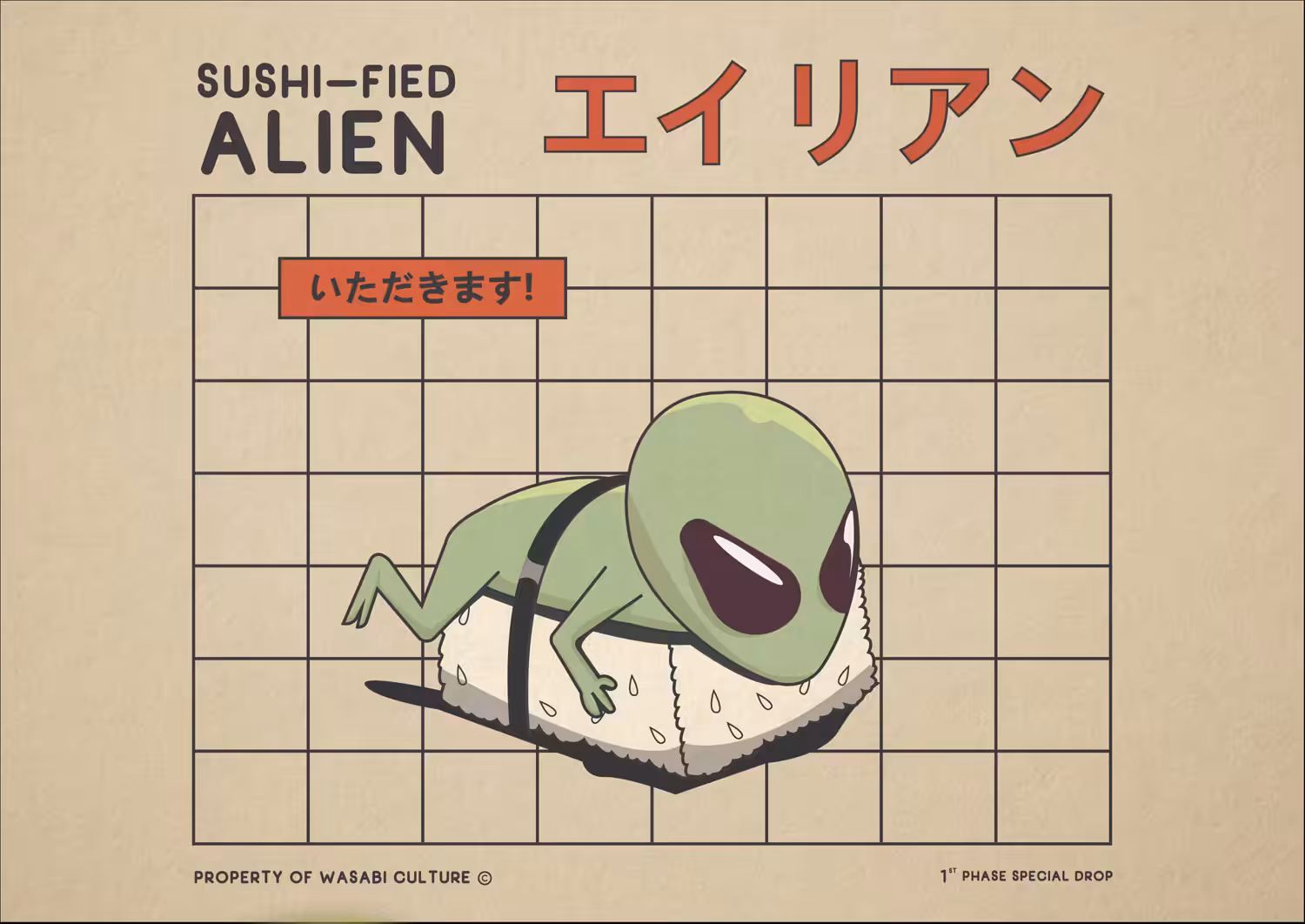 Sushi-fied Alien