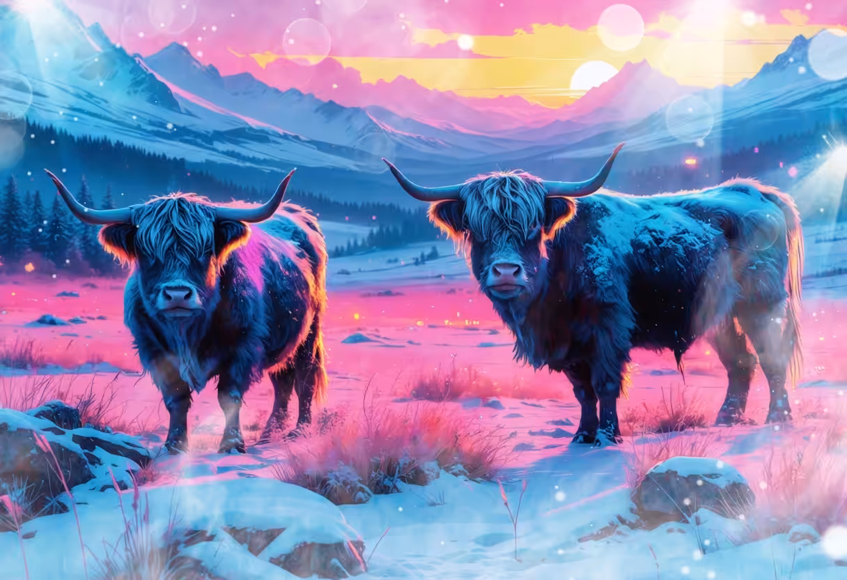 Highland Dawn of Winter