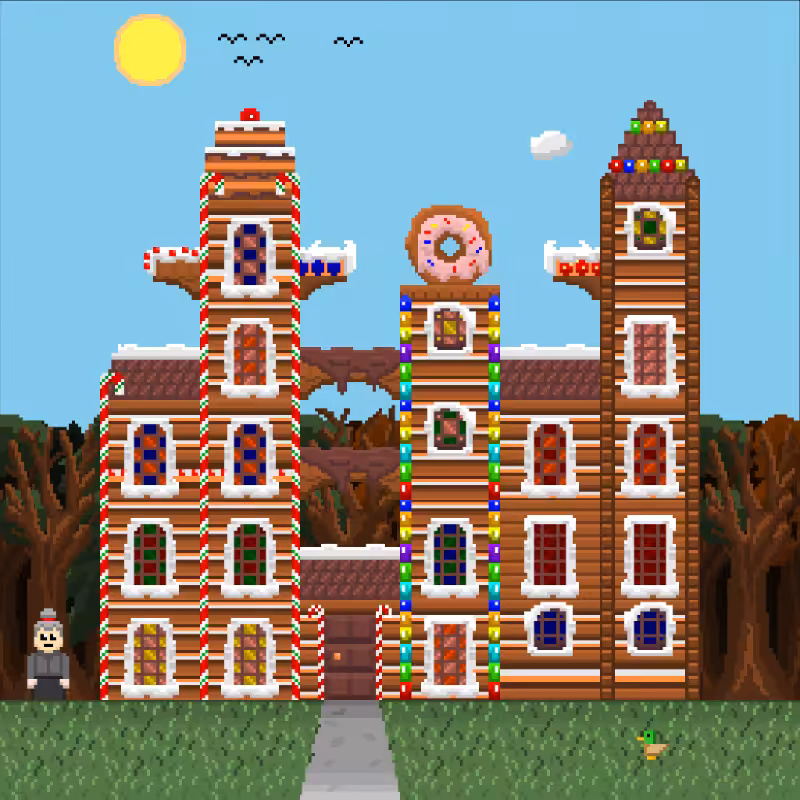 2D Mansion Candy House #61
