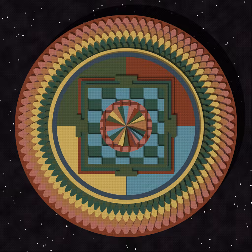 Paper Mandala #242