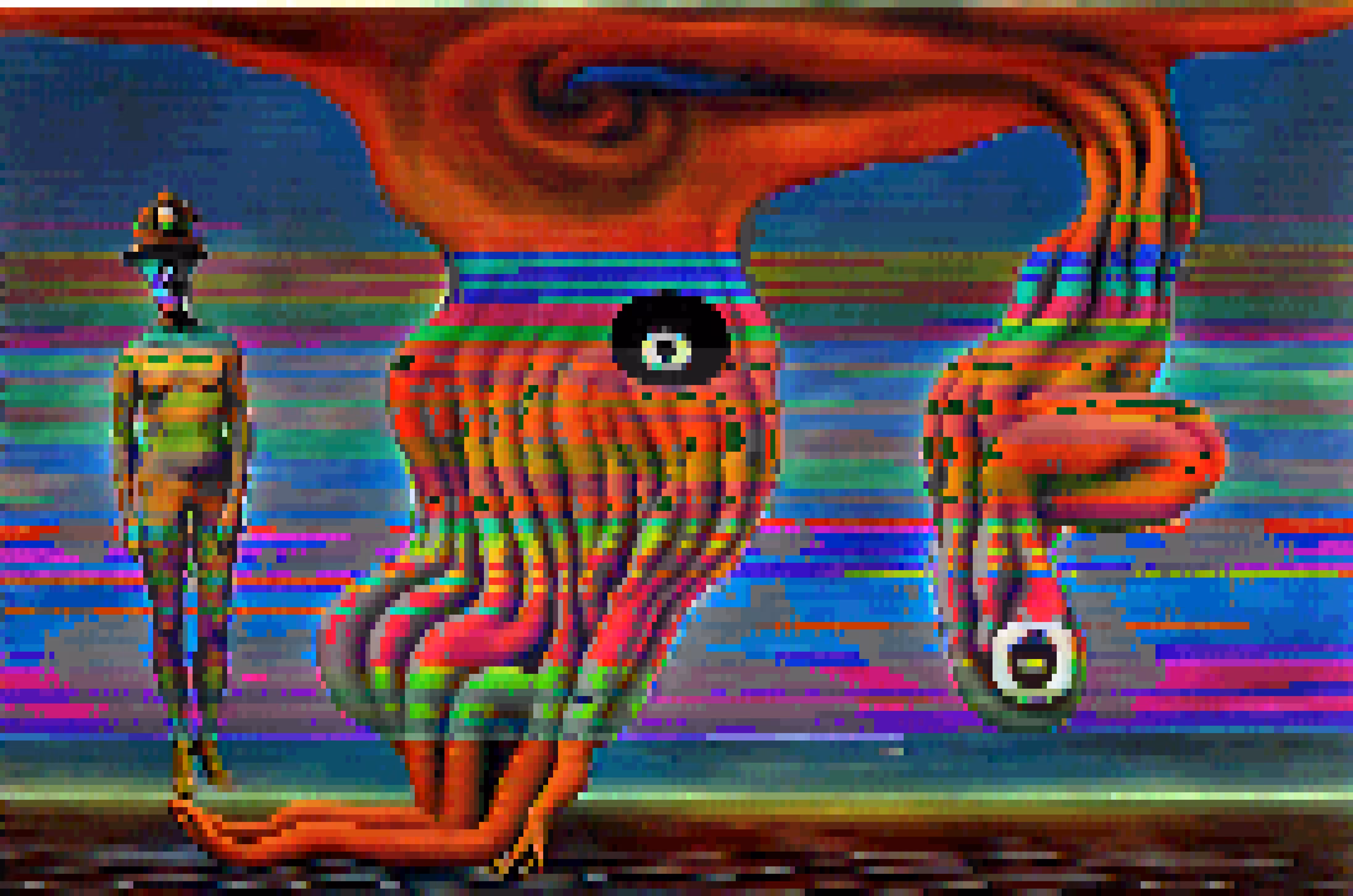 Firefighter and Dagon. 16 bit