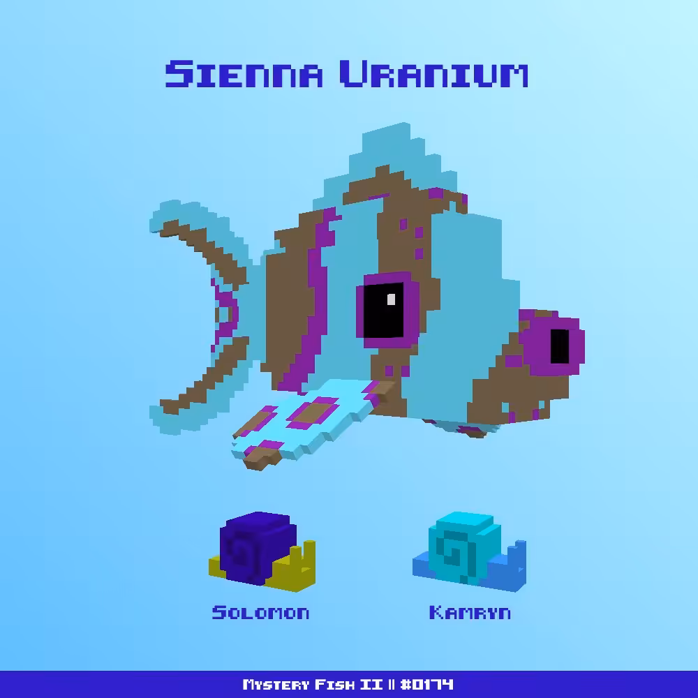 Sienna Uranium :: Mystery Fish 0174/1000