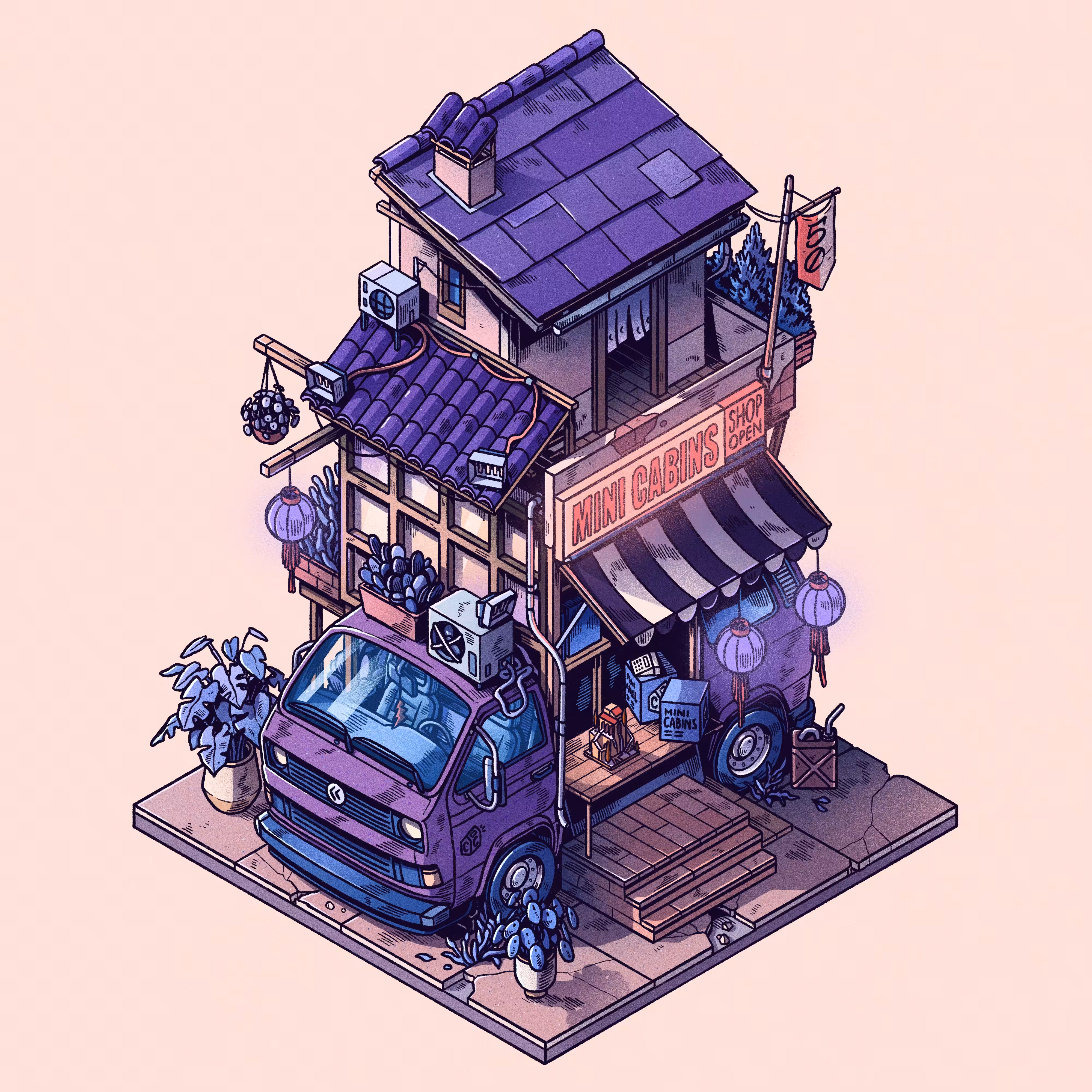 Curious Cabins #50: Caravan #70