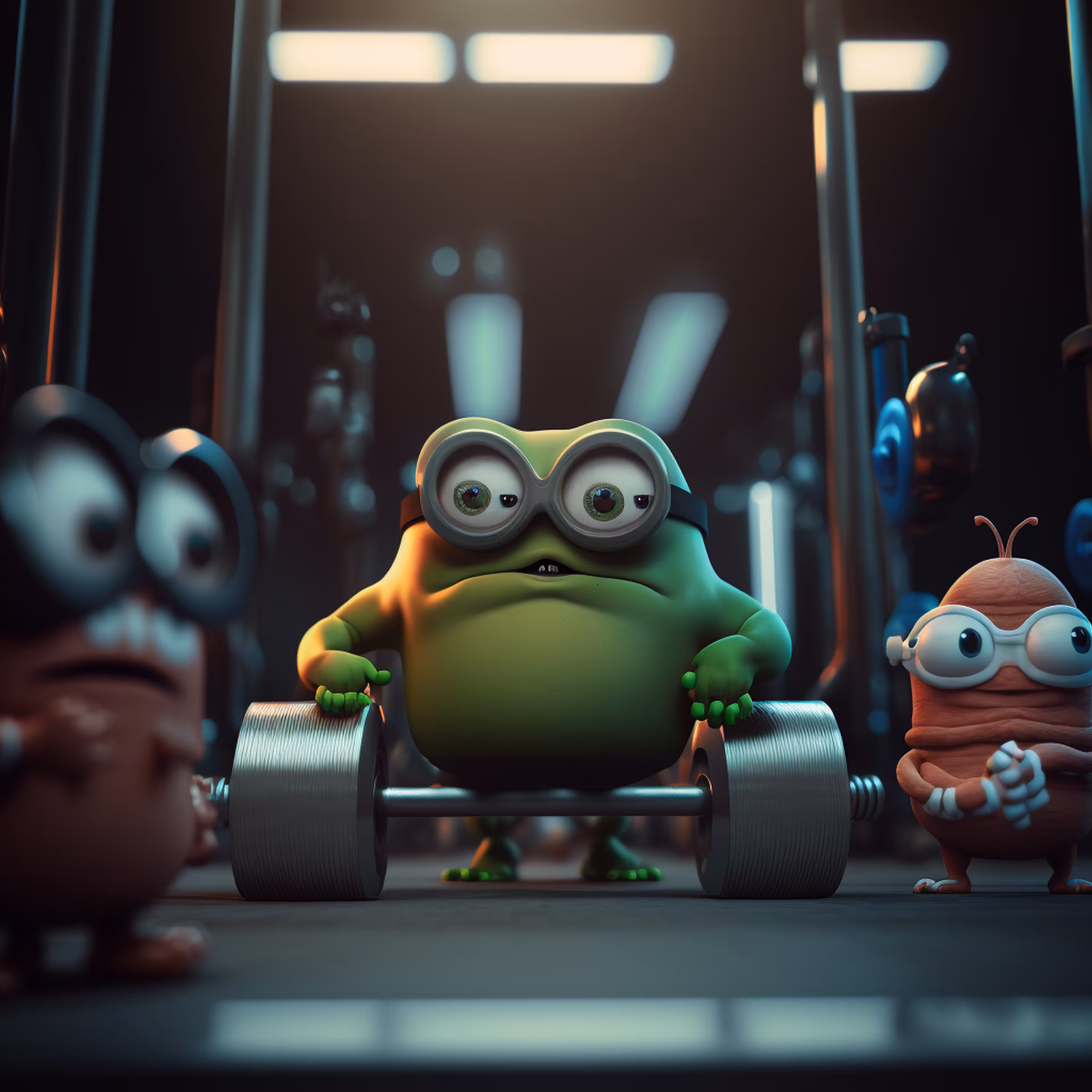 Pepe's World: Pepe gym time