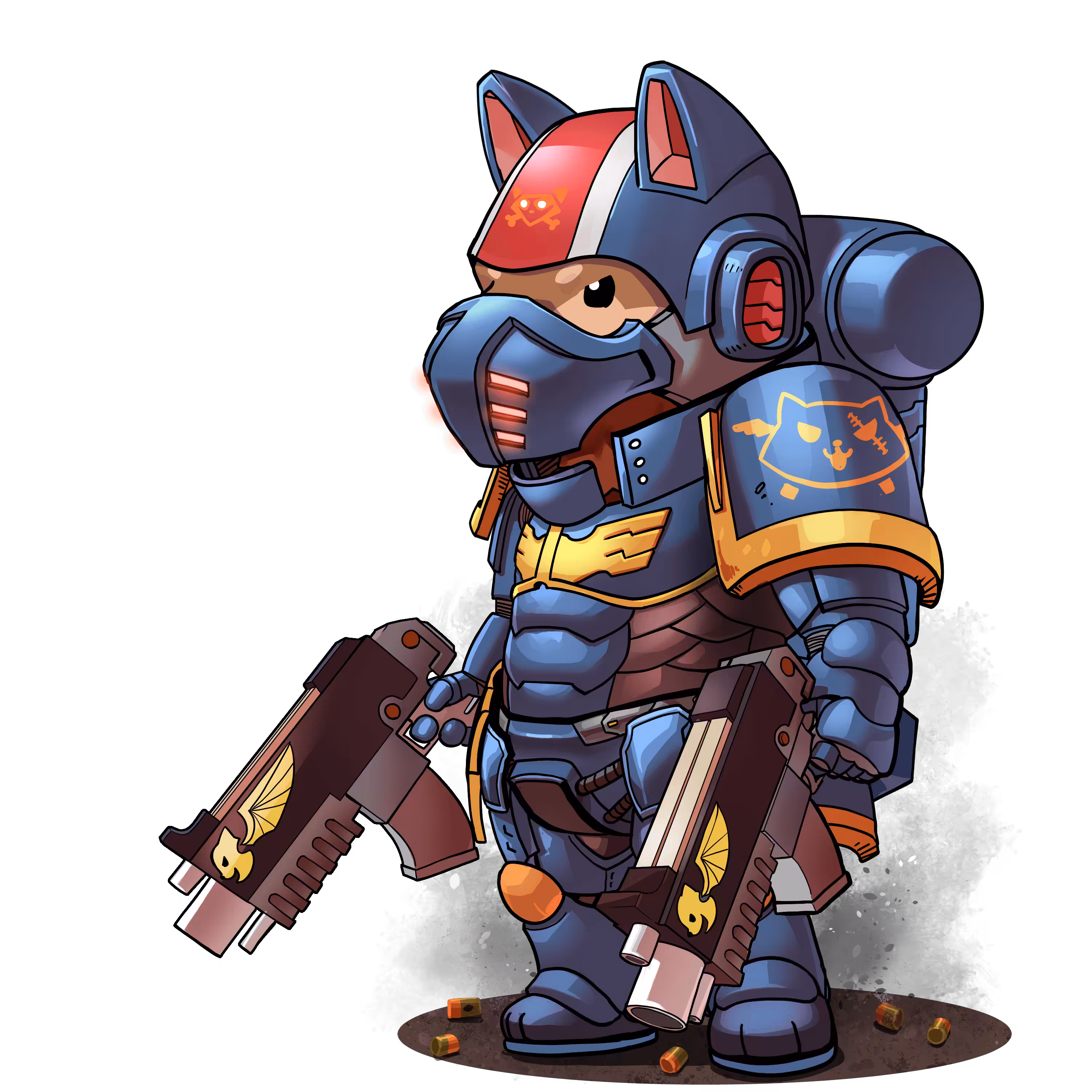 Shiba Space Marine