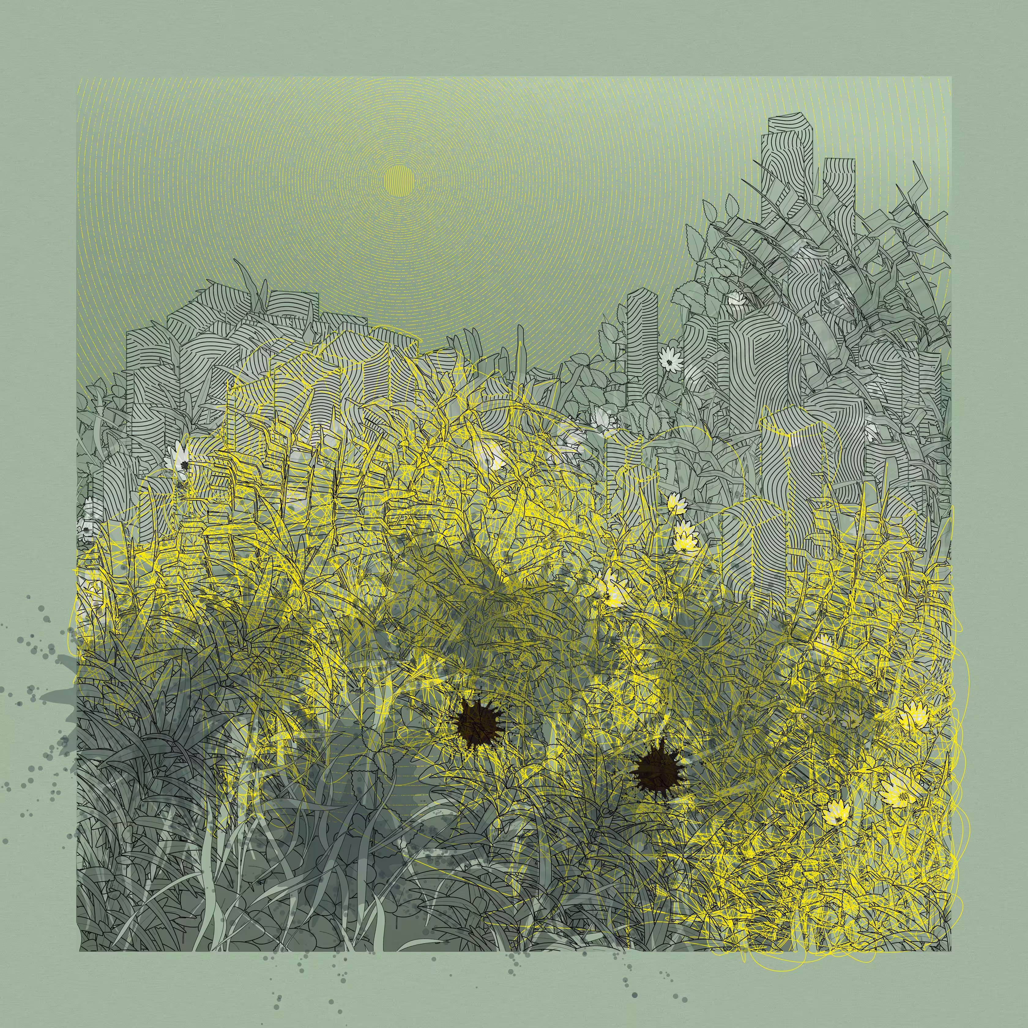 Landscape with Carbon Capture #8270