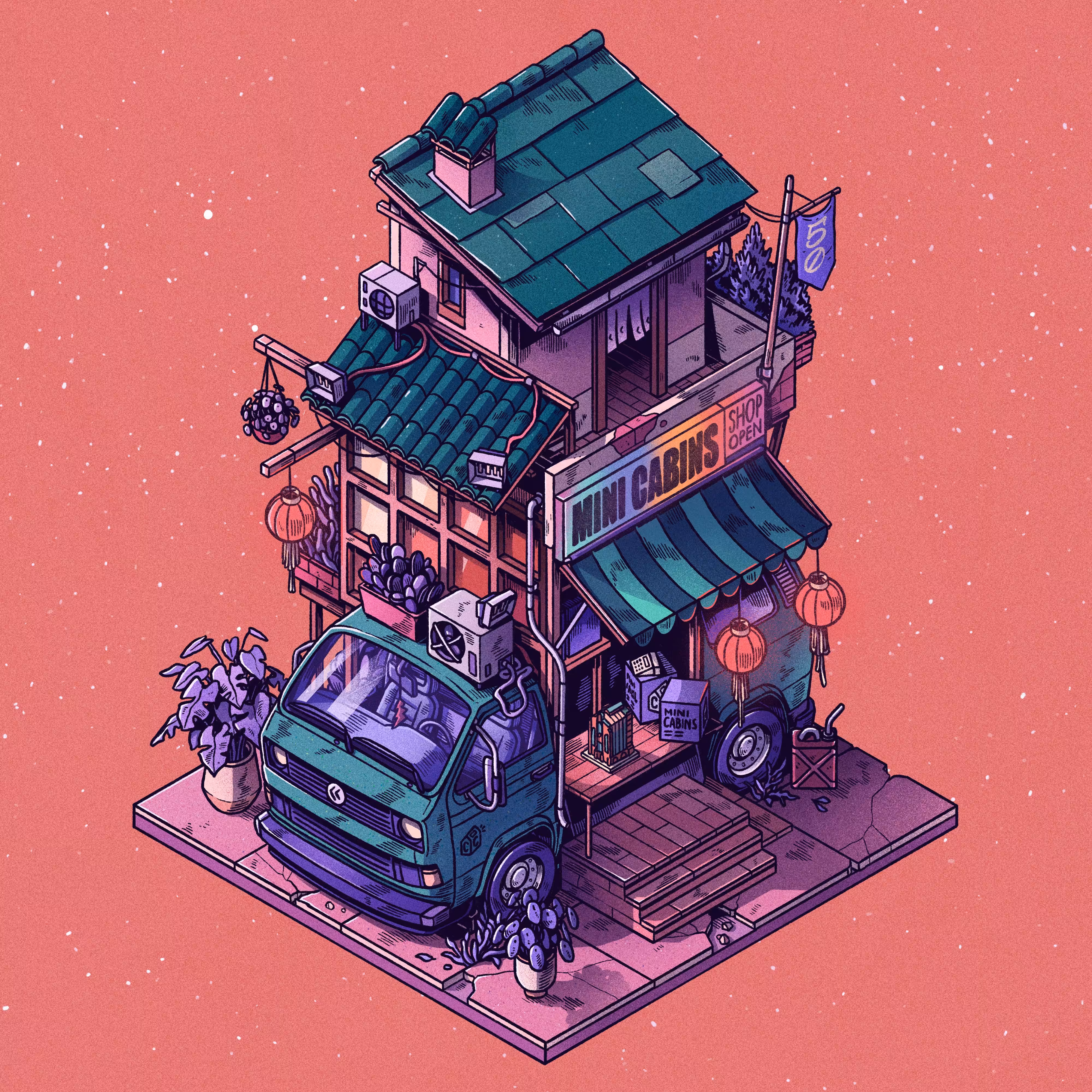 Curious Cabins #50: Caravan #393