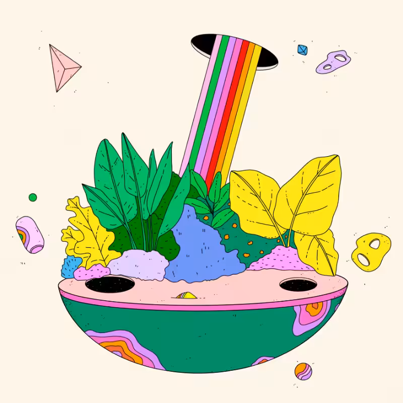 🌈🌴🪐 #148