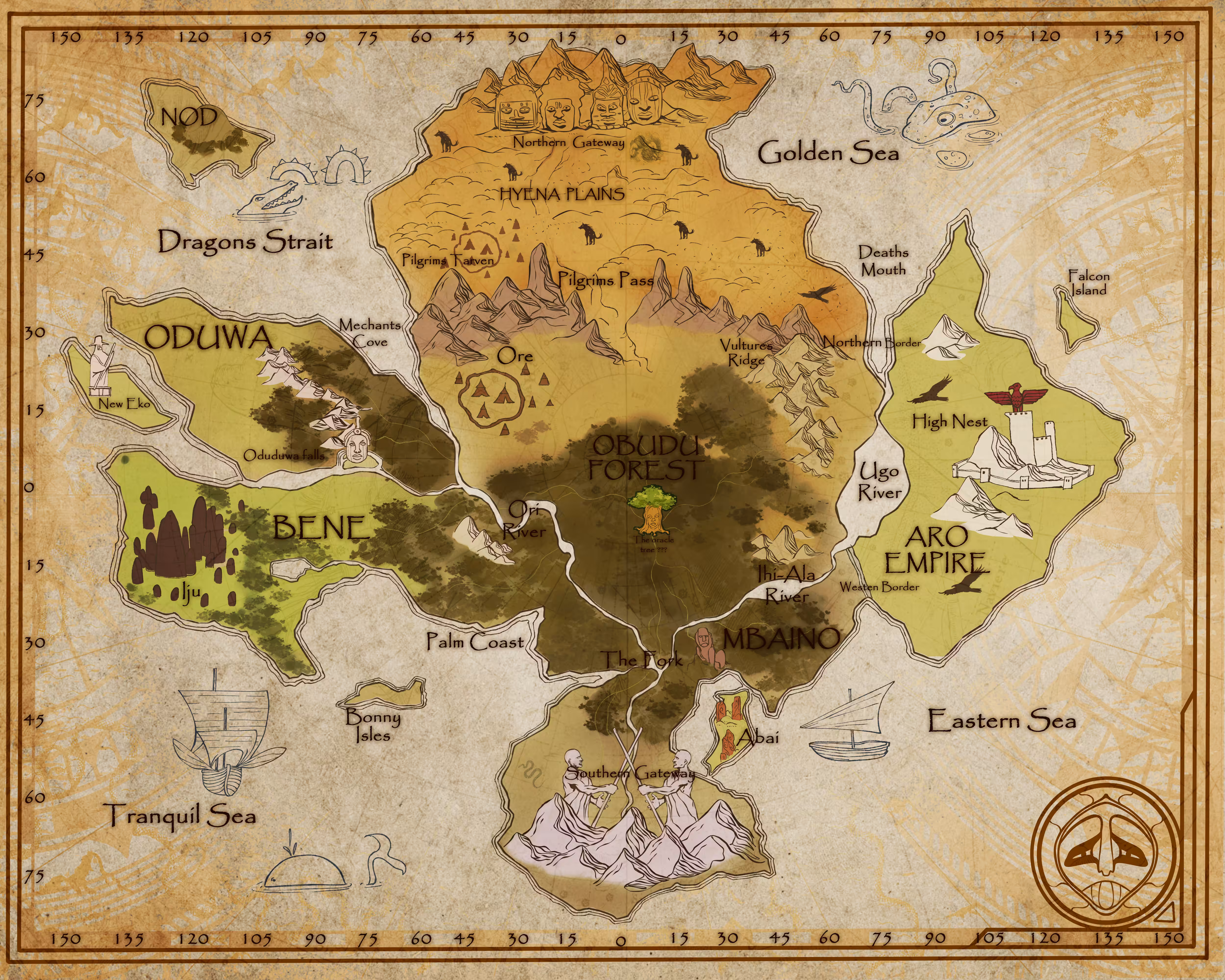 MAP OF ALA