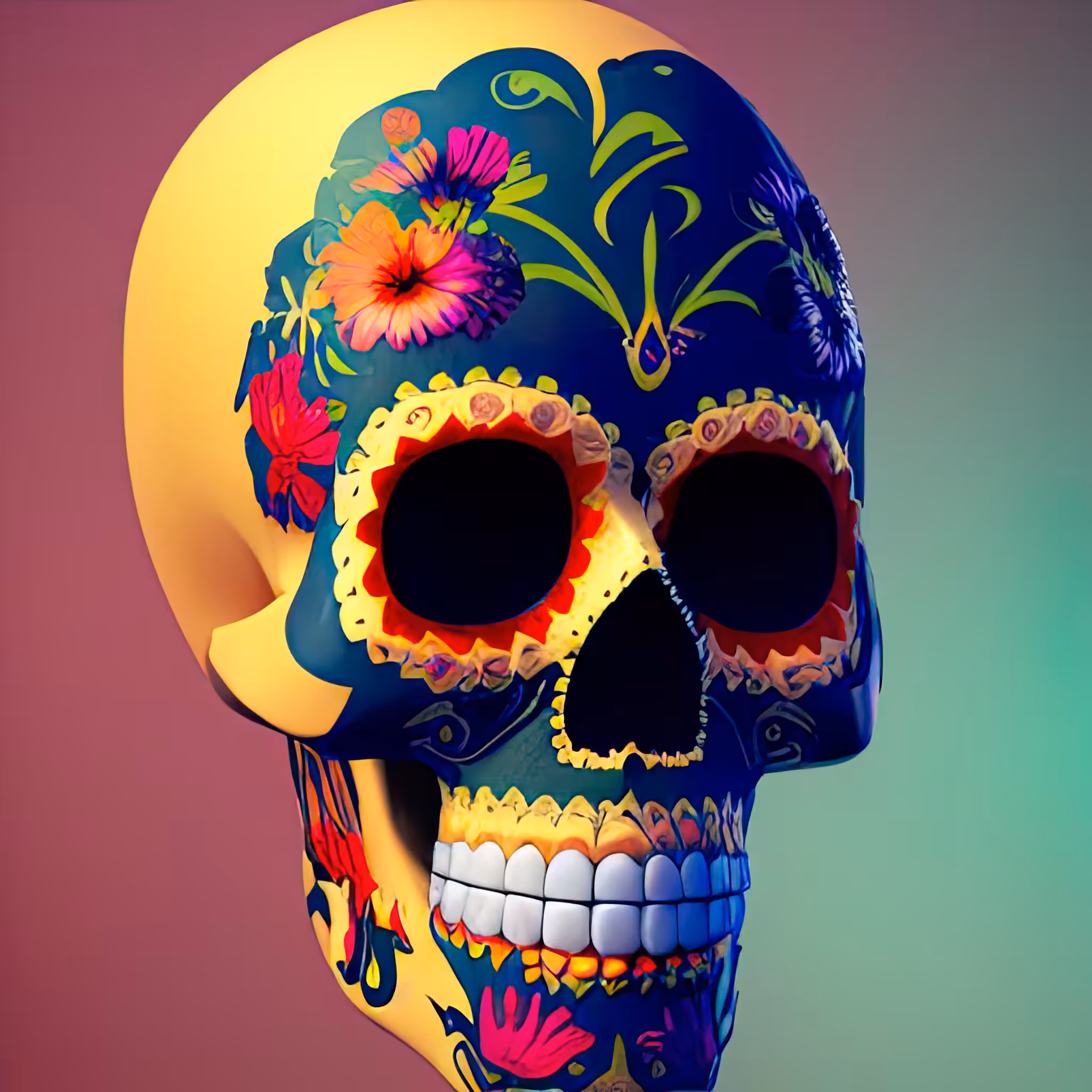 Head Case - A Color Study: Head Case #41