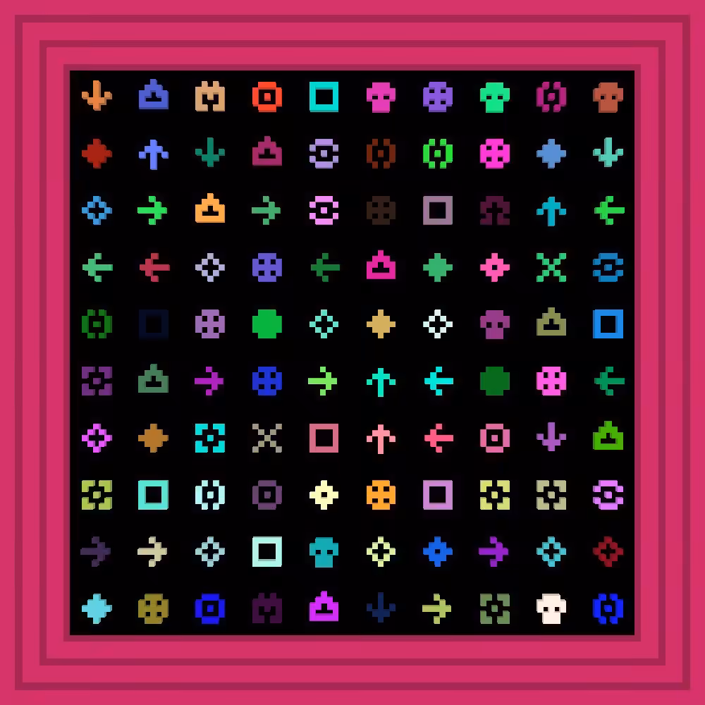 5445 :: Procedural Symbols #151/1000
