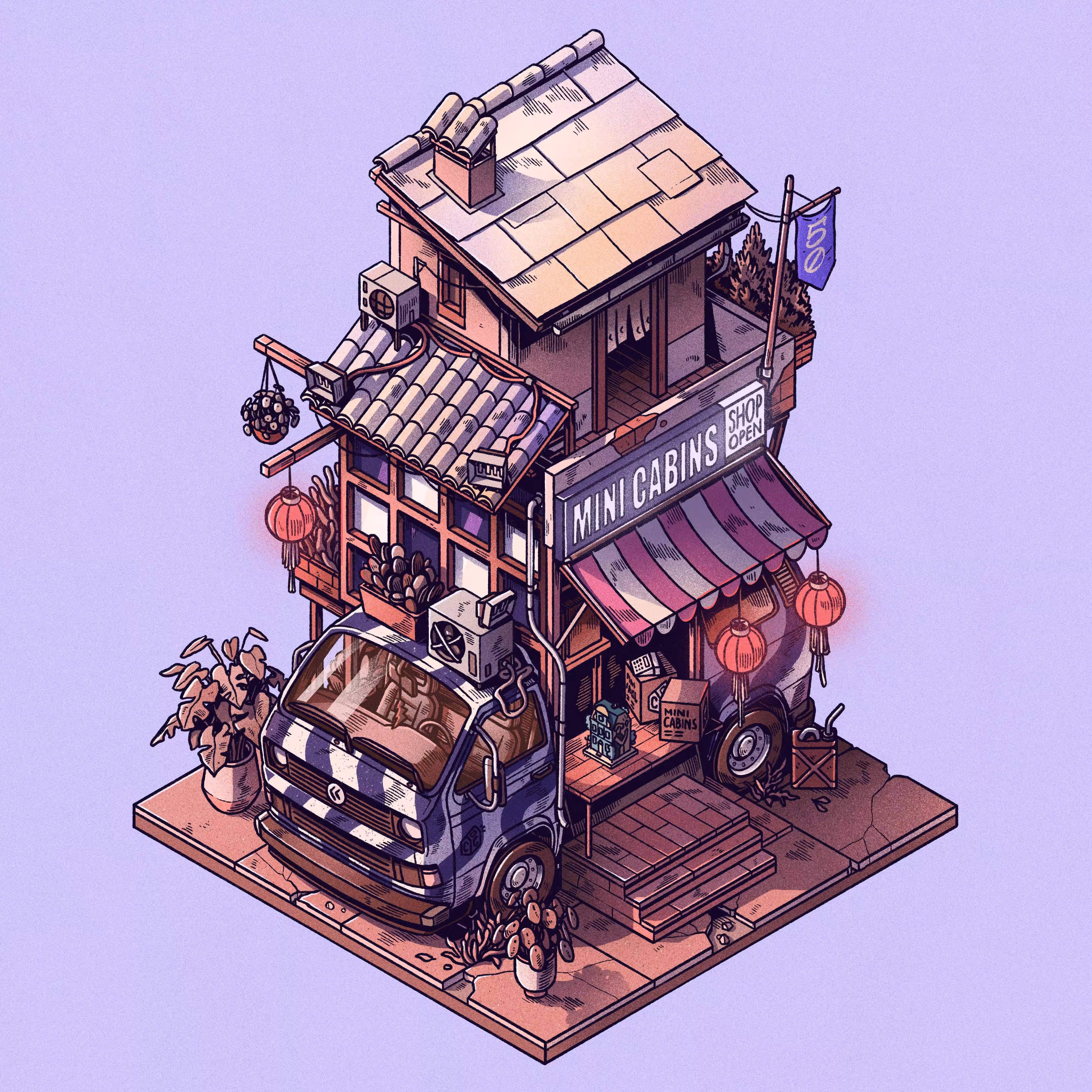 Curious Cabins #50: Caravan #541