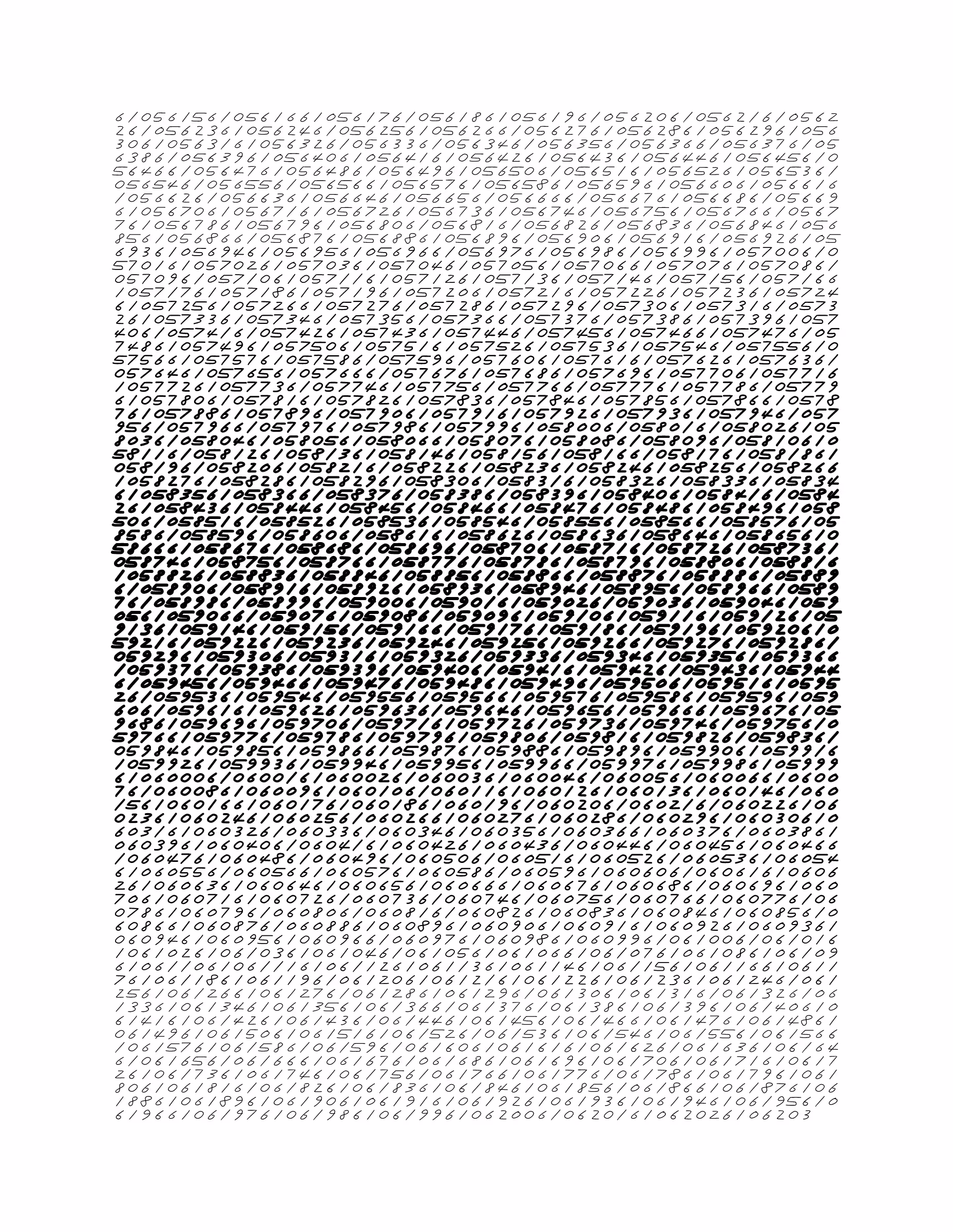 Endless (5,607,250 to Infinity) #1665