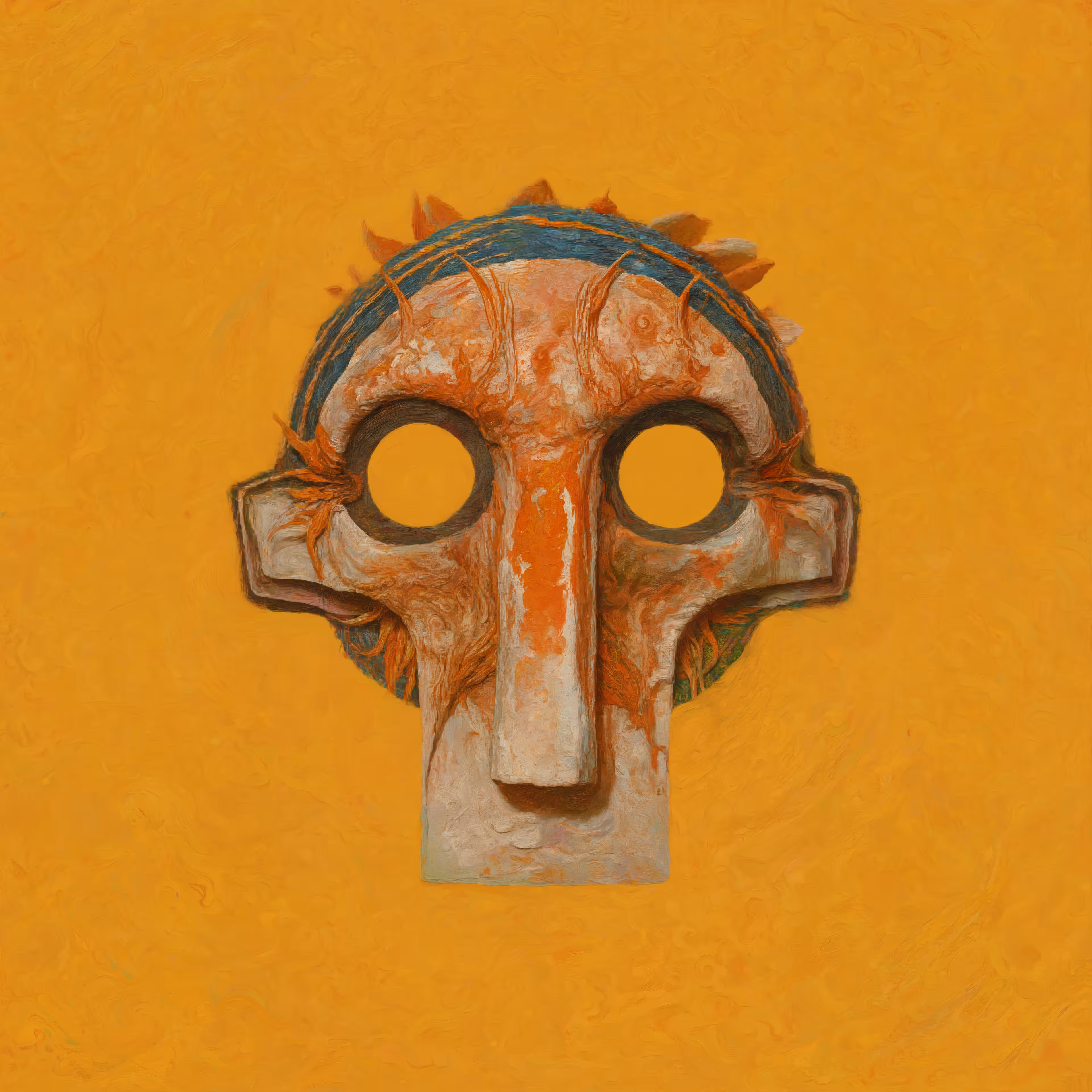 Masks of Luci: Mandrill Mimicry