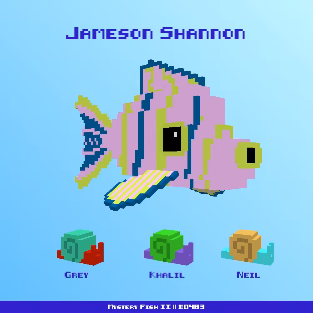 Jameson Shannon :: Mystery Fish 0483/1000