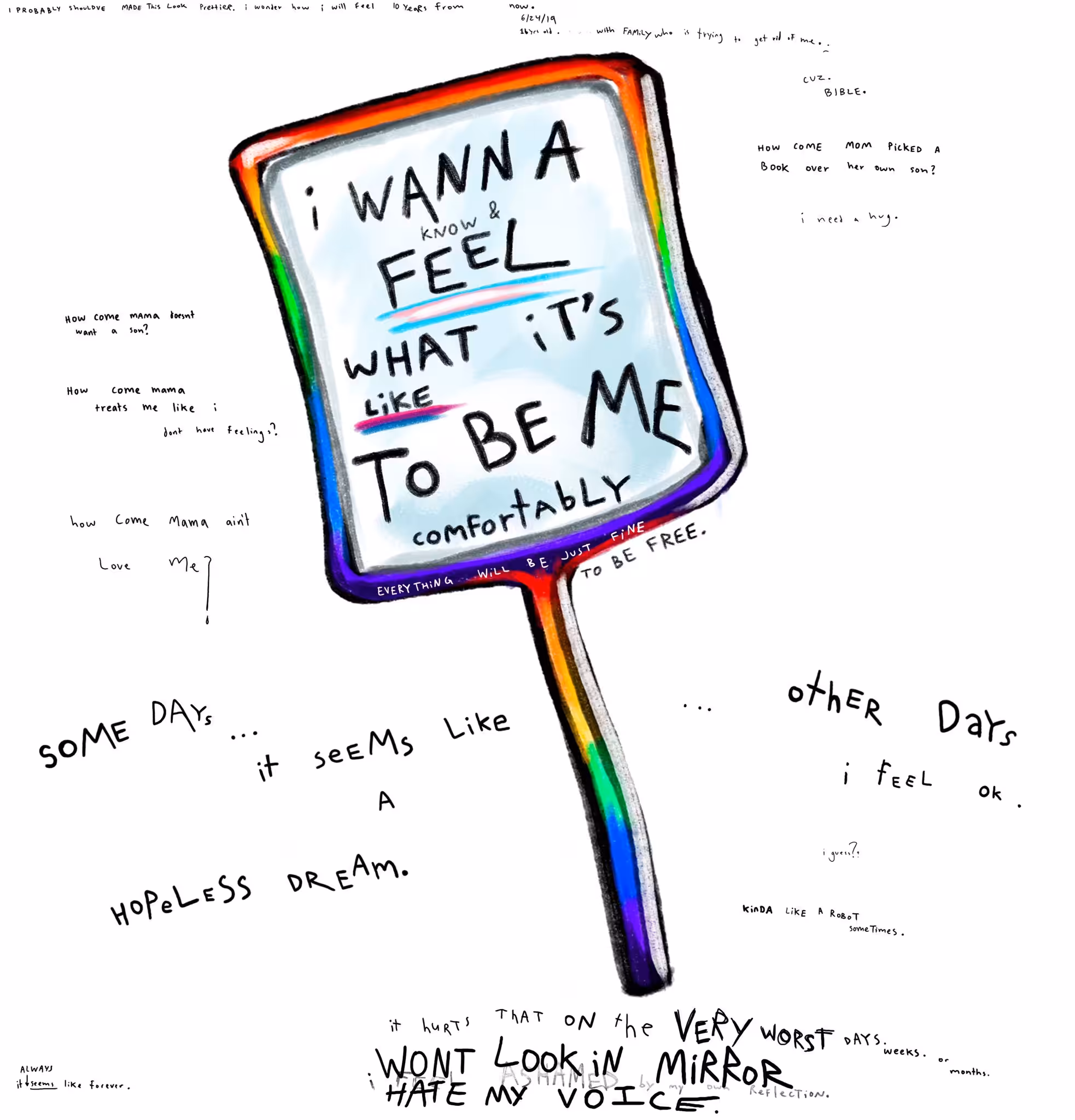 i drew this when i was crying at 3 am