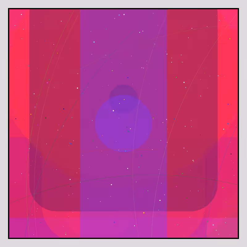 Color Field Starry B #190