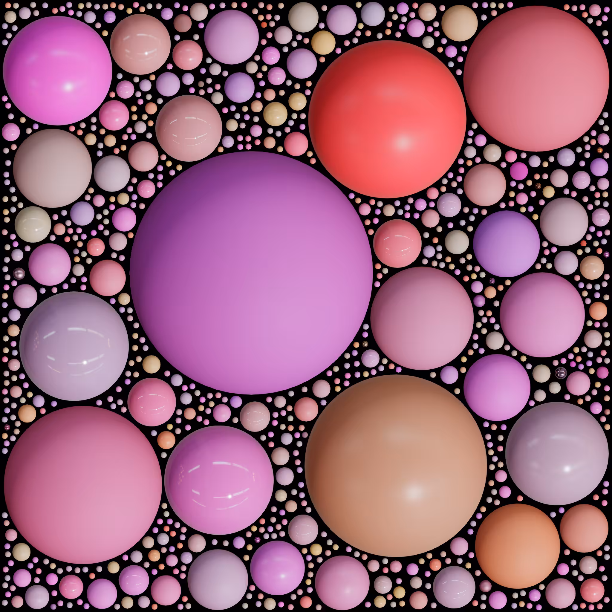 sphere/packed #18