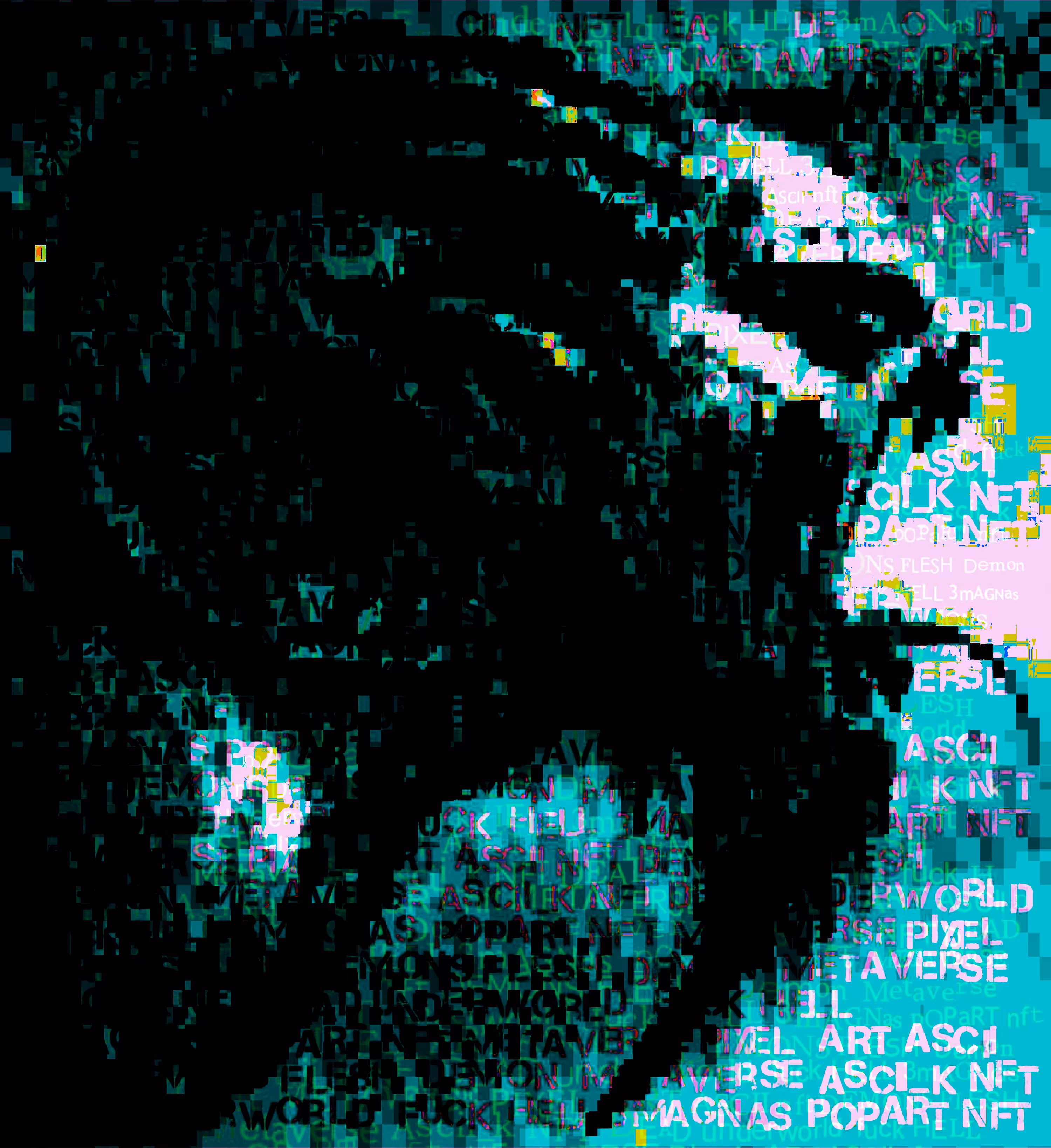 HellBoys Series ASCII and Pixel Demons and Monsters - Hell Boy #2. v.4.5.5