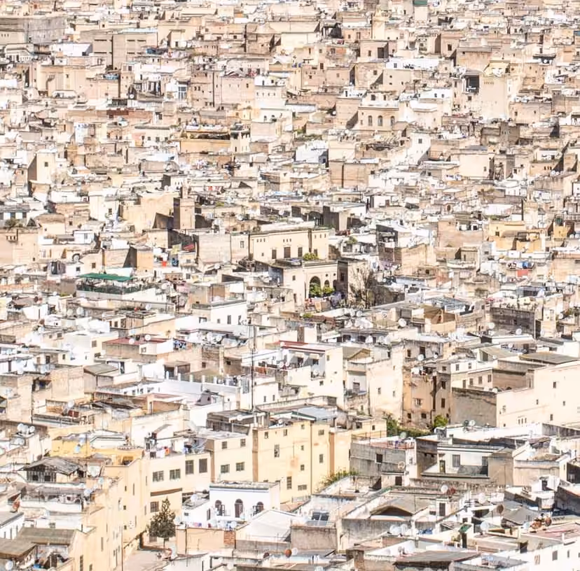 Cityscape. Old city of Fès, Morocco