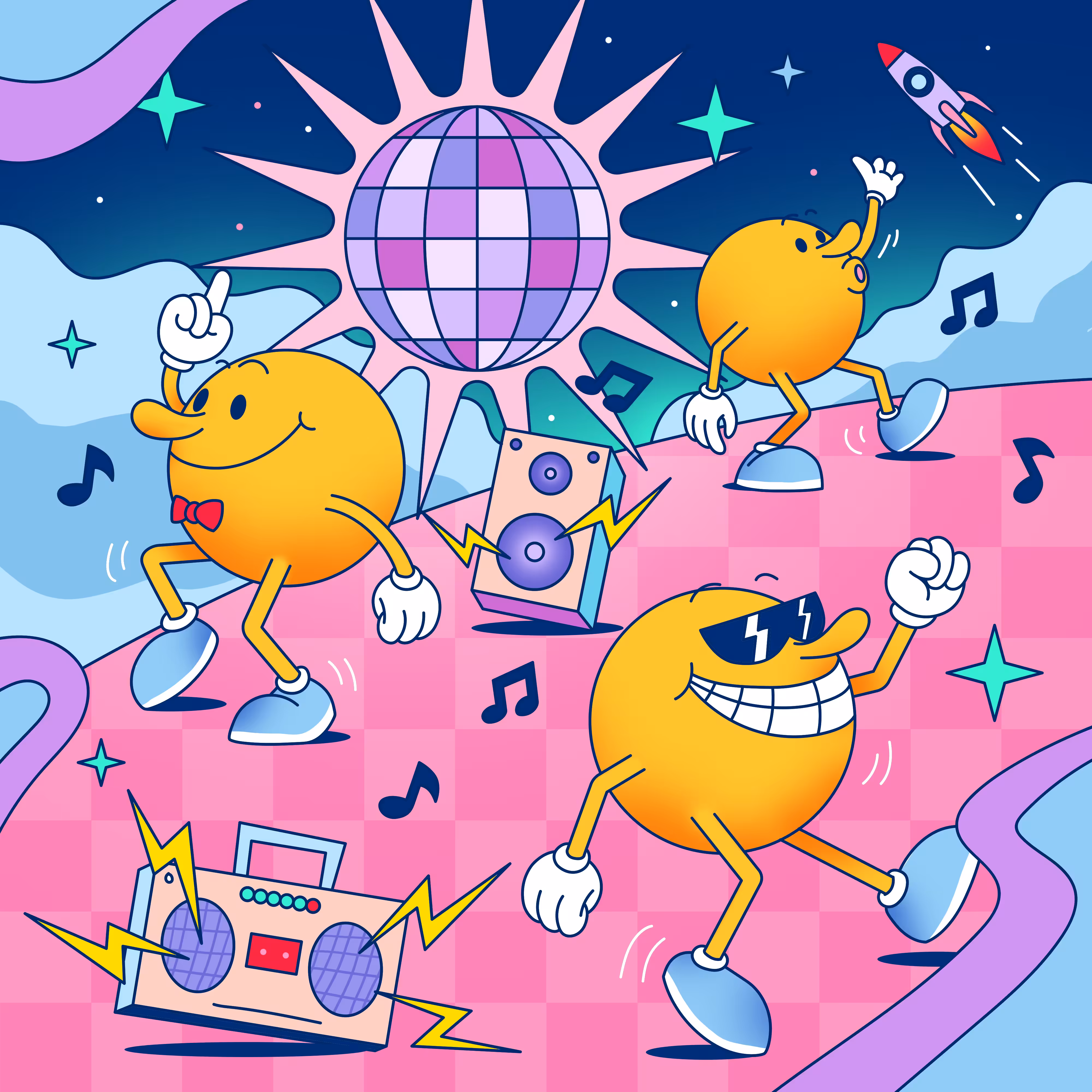 Dancing in Space