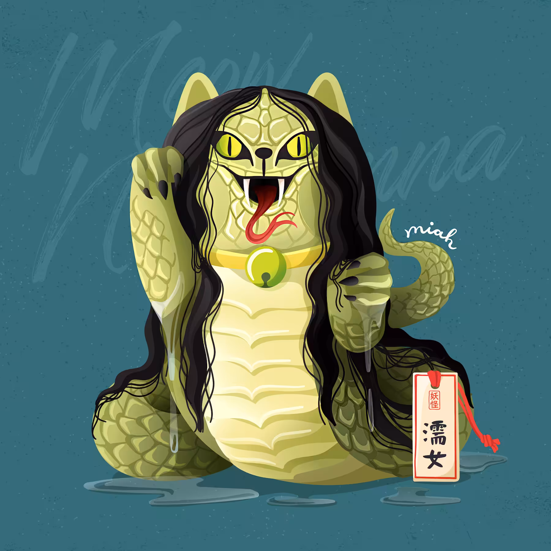 Manekineko x Yokai : Meow Nure onna