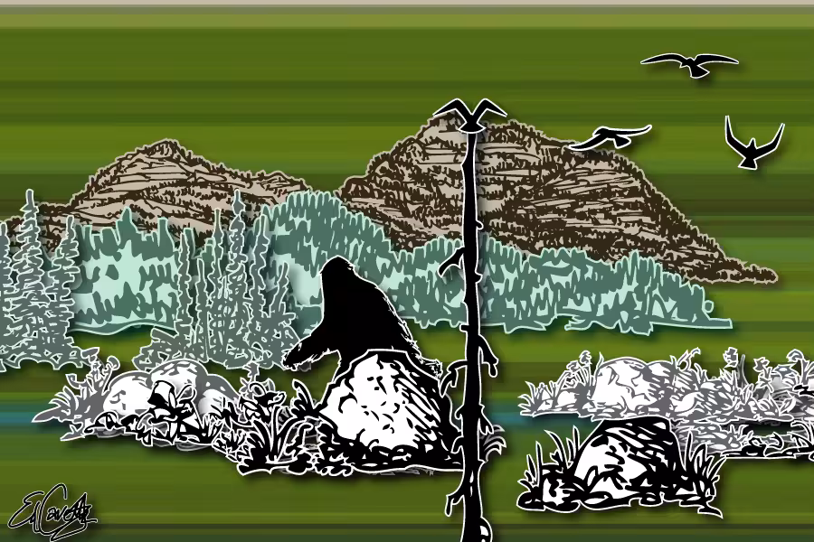 Capture Bigfoot - Wild Paper Series #79