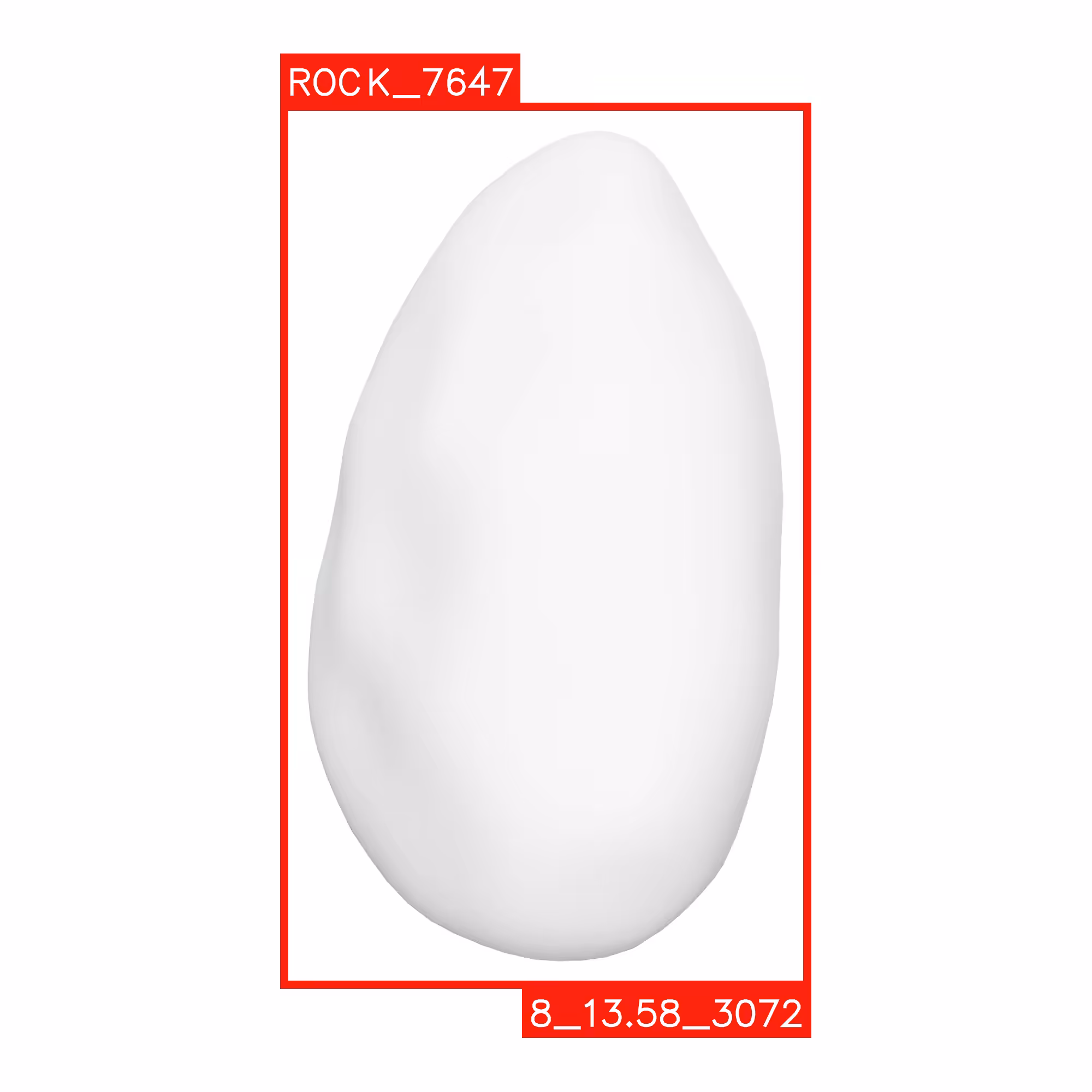UNSHADED ROCKS: ROCK 7647