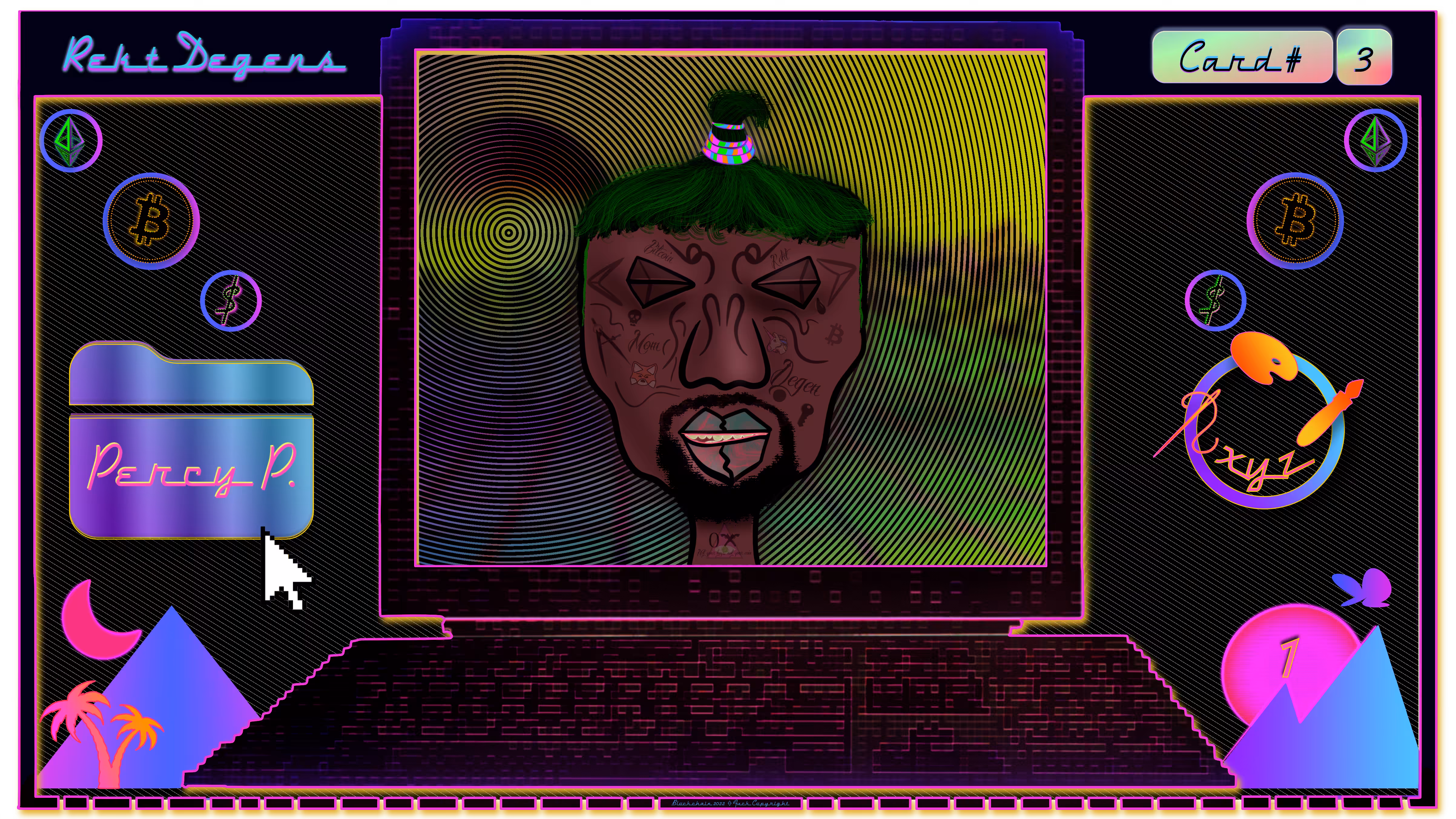 Card #3 DΞGΞN PΞRCY P.