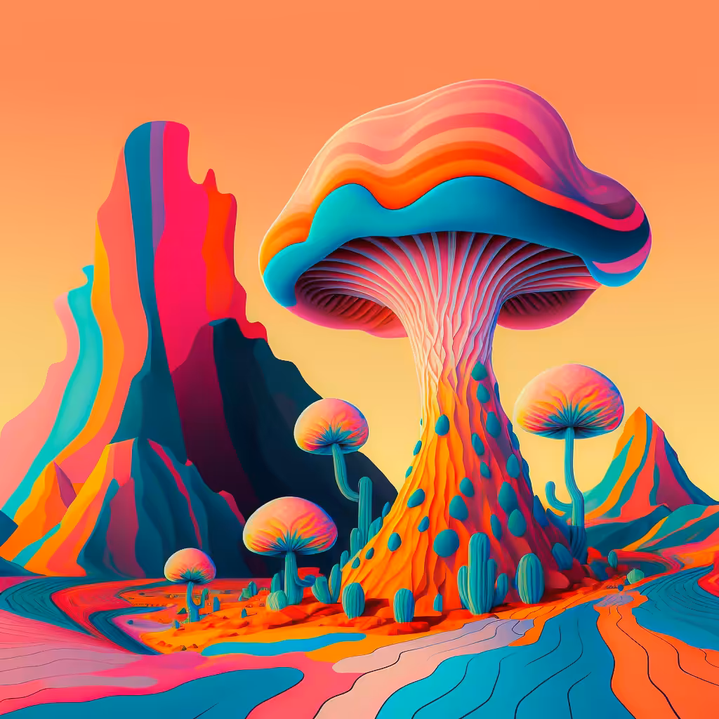 Enigmatic Planet: Magic Mushroom 