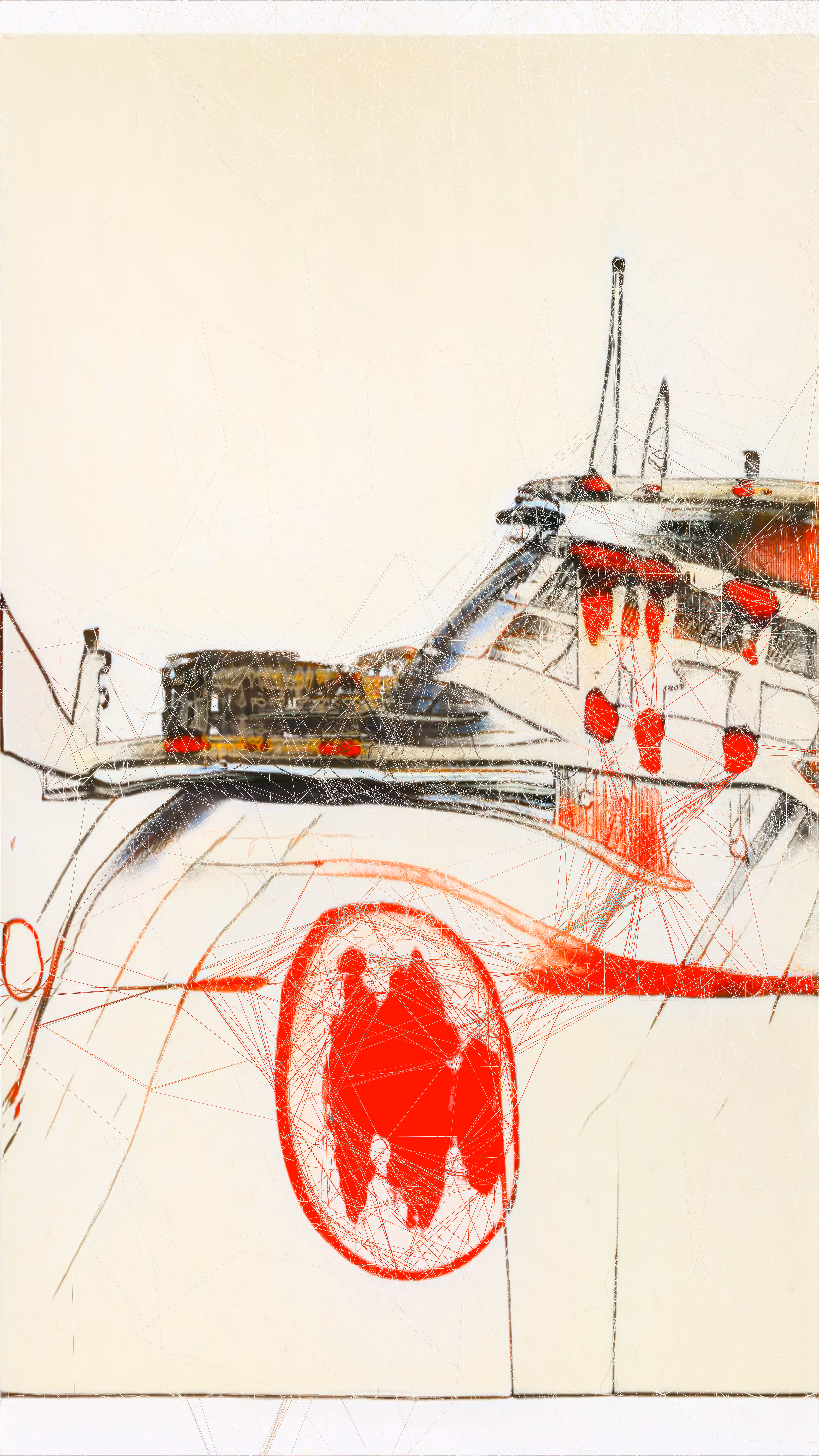 Unsupervised — Burned — Machine Hallucinations — MoMA Dreams #41