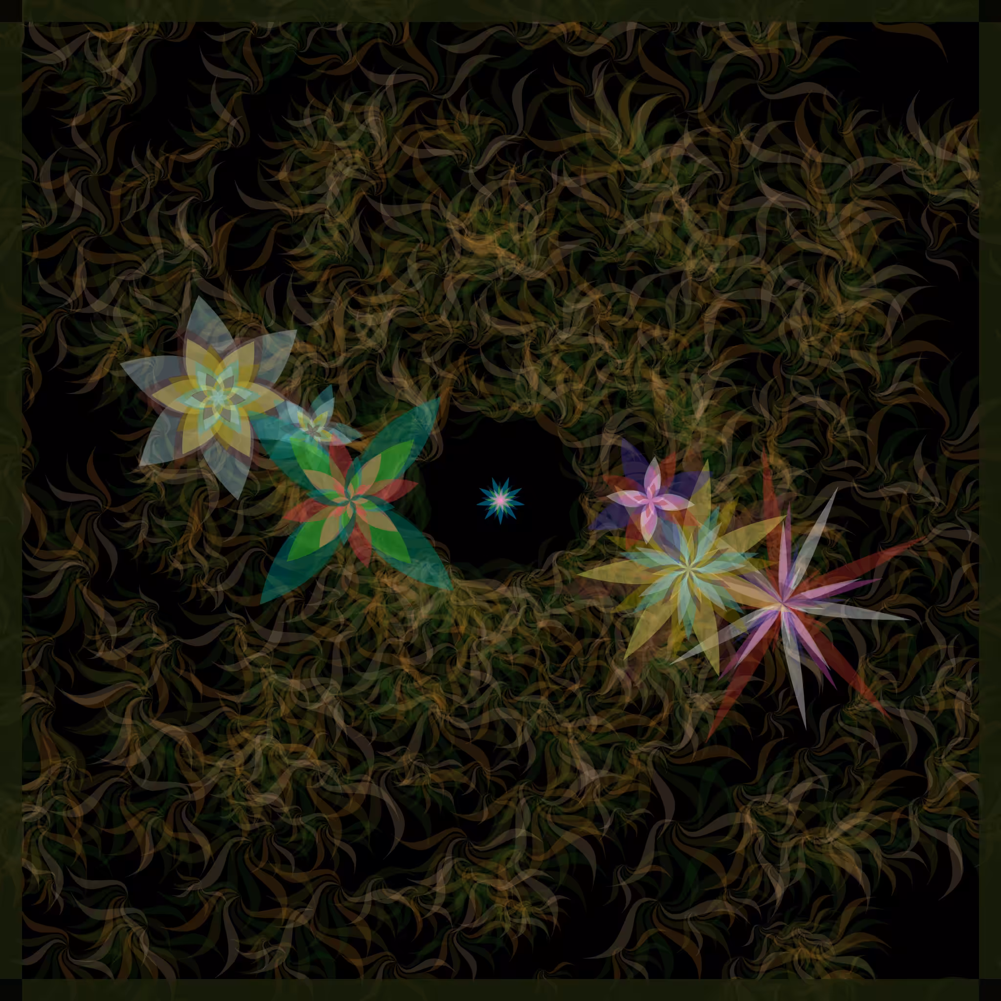 Bezier Garden #49
