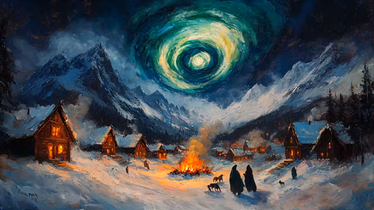 Enchantingly beautiful night