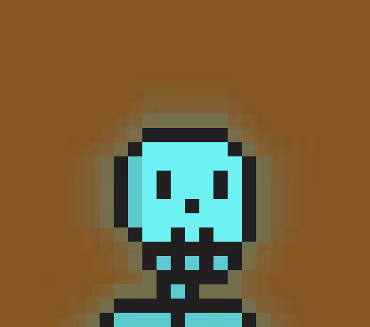 TezSkulls 49 - Shiny Blue