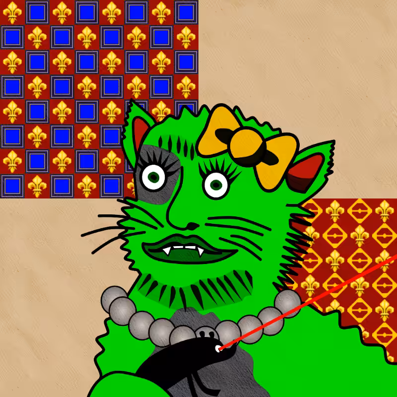 Famous Medieval Cat #26
