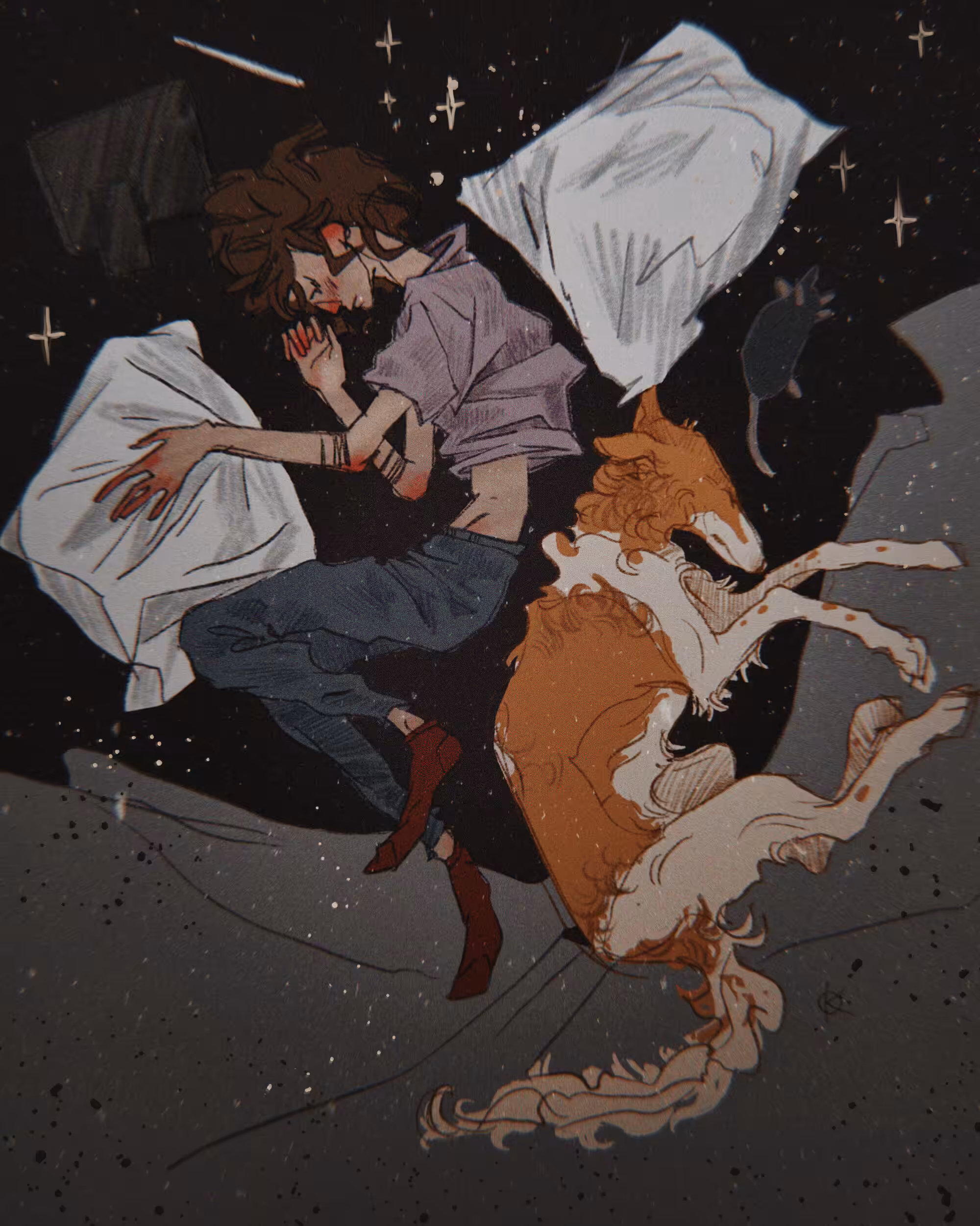 borzoi baby's dreams
