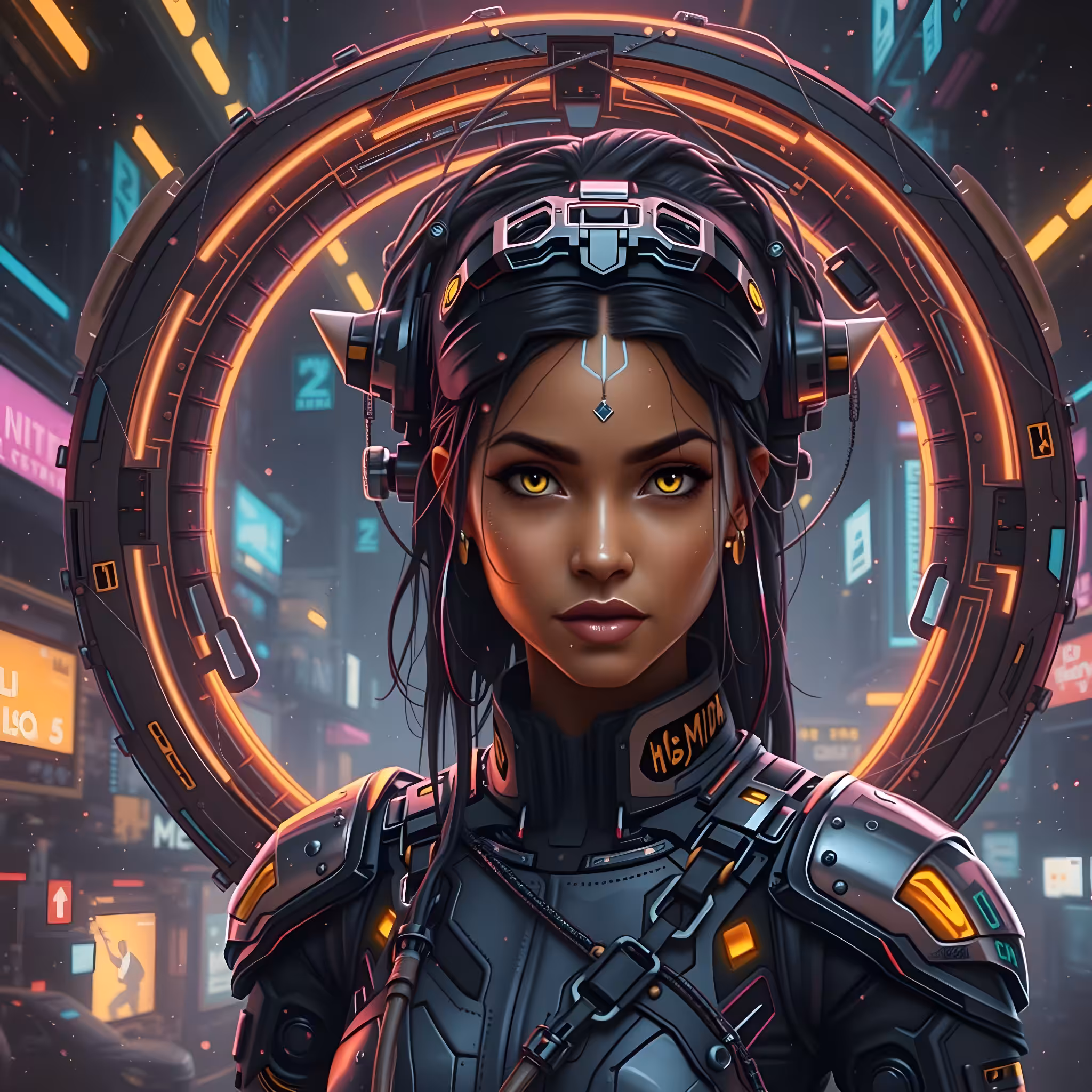 Cyberpunk Girl #042