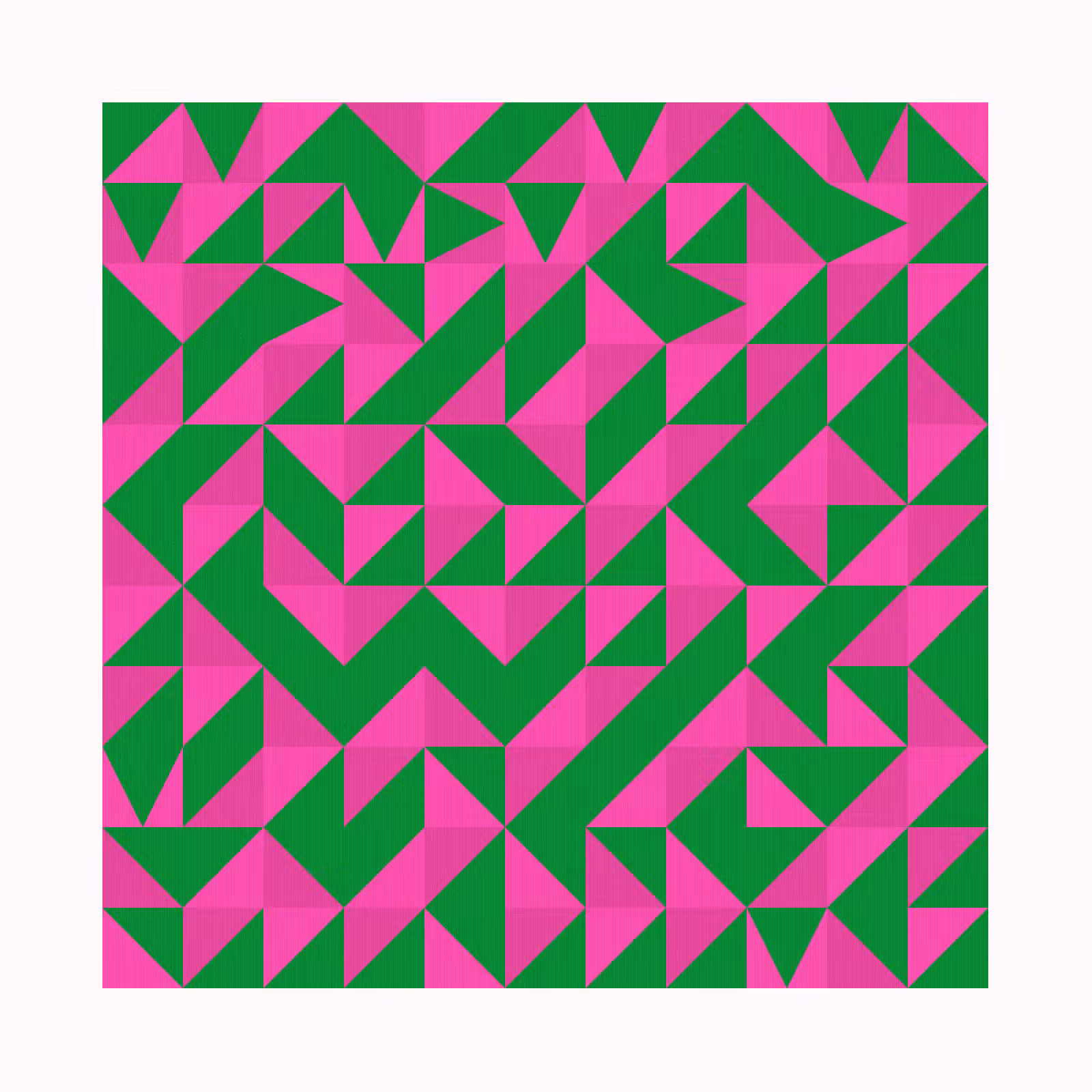 Triangle Pattern II #37