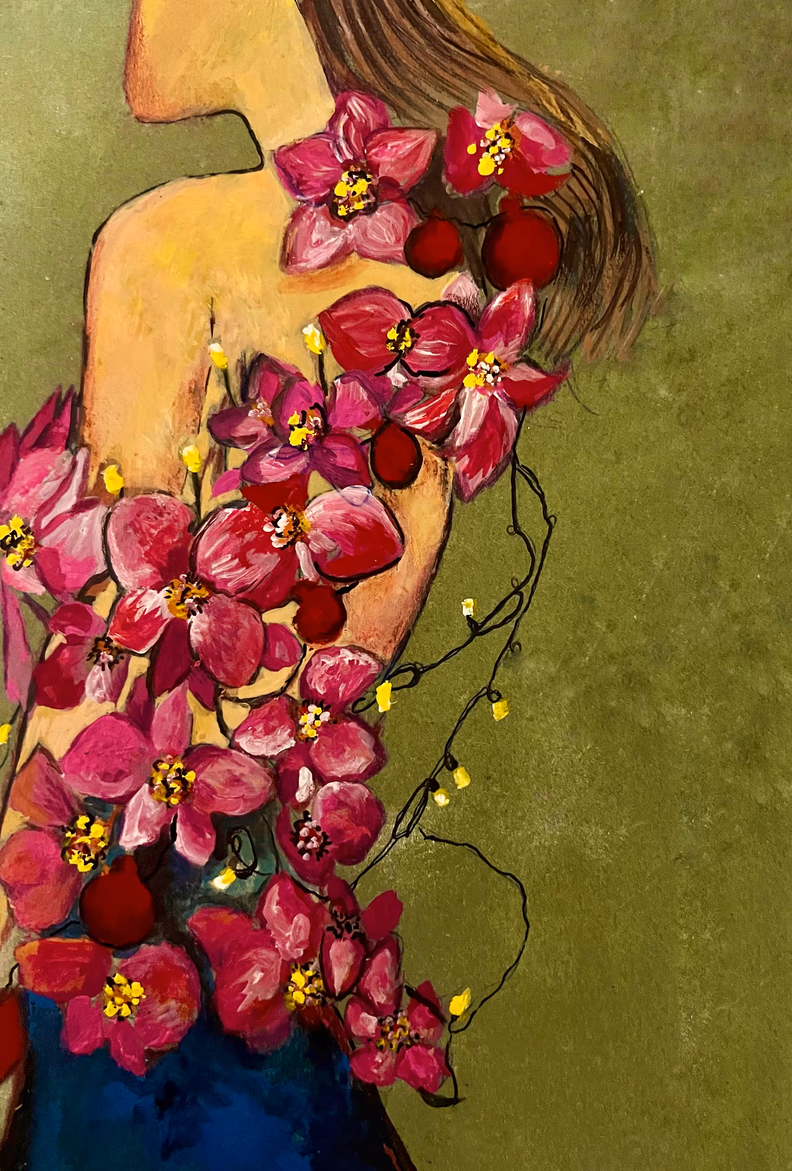"Free blossoming like nature"