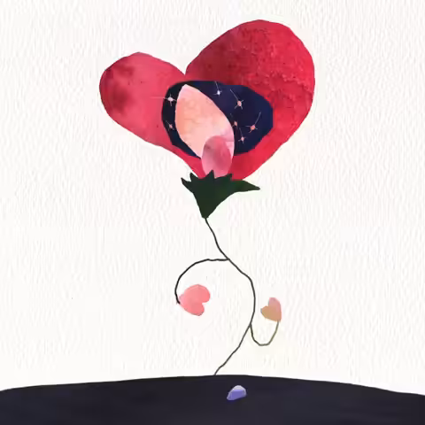 Heart Flower