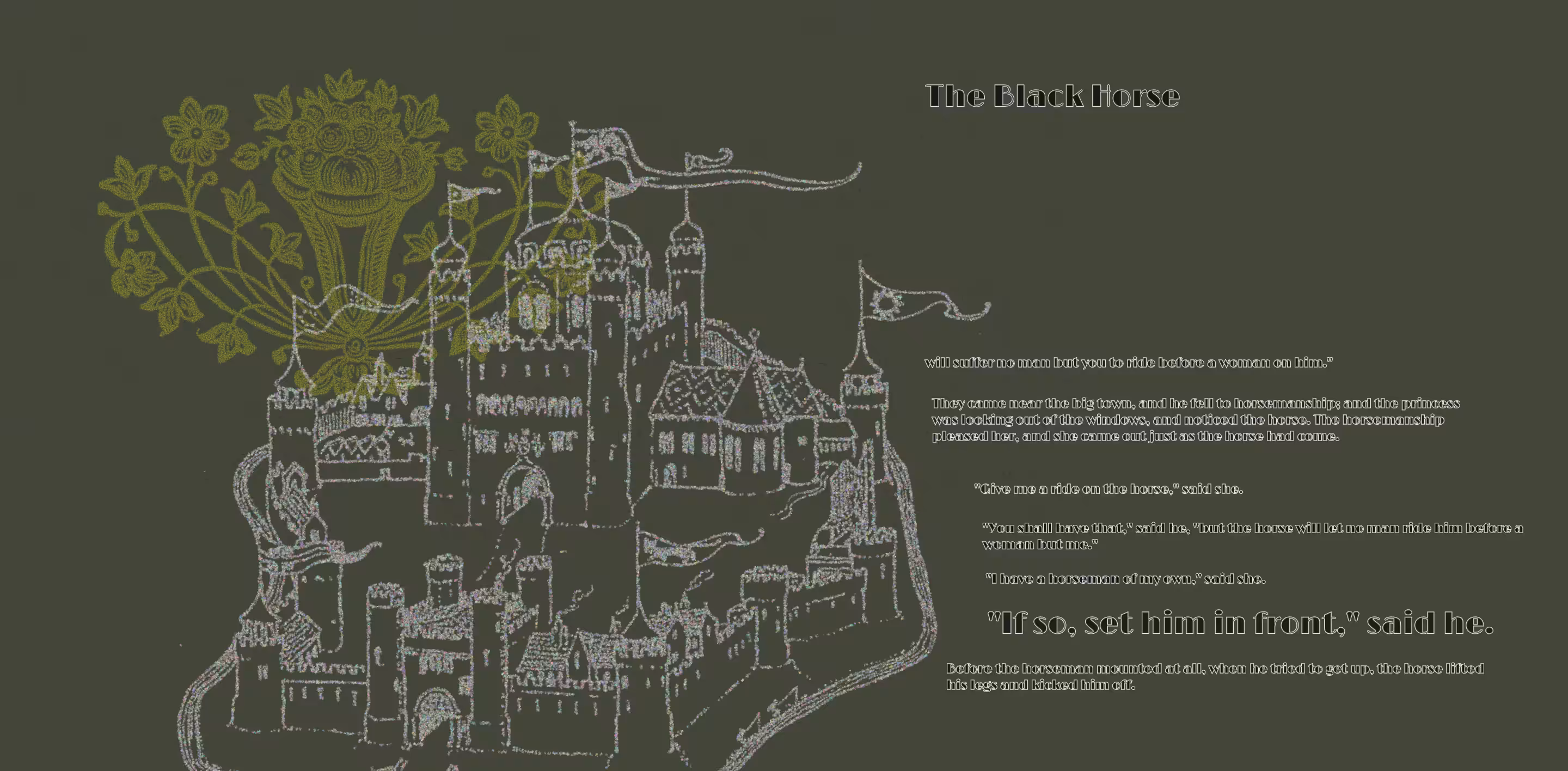 Fairy Tales: The Black Horse