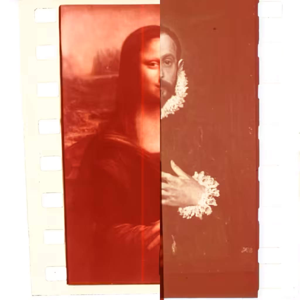 Monalisa meets El greco.