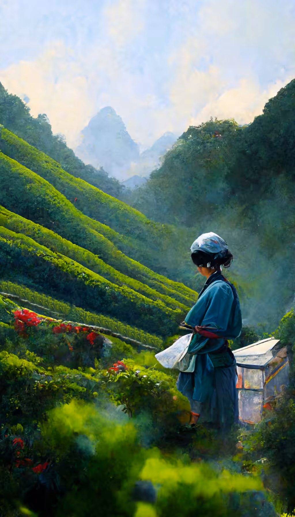 Hakka Tea Harvest