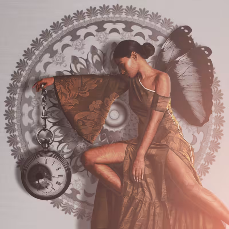 Time morphs into itself. #5