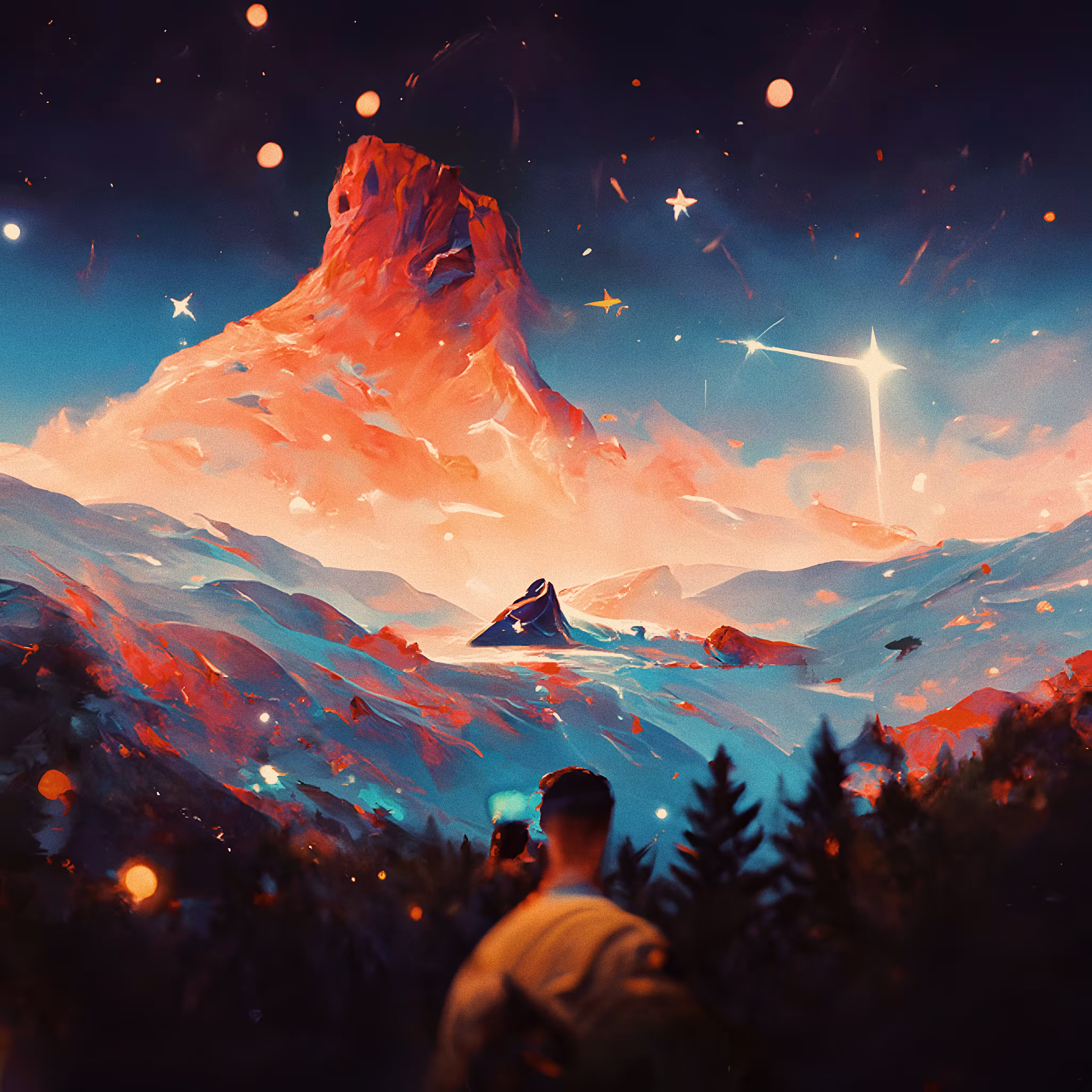 fall of the meteorite #1