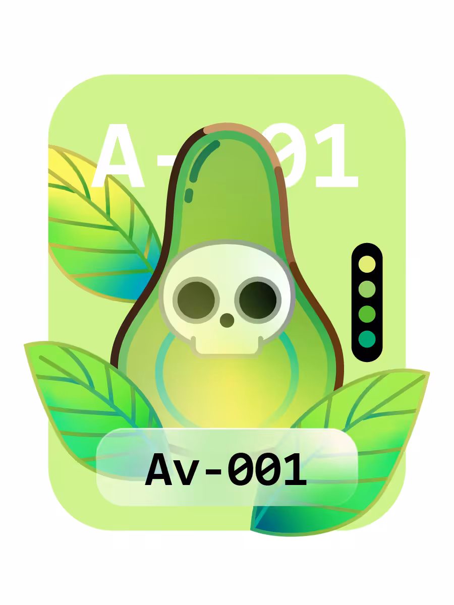 Lazy_to_Skull Avocado A-001